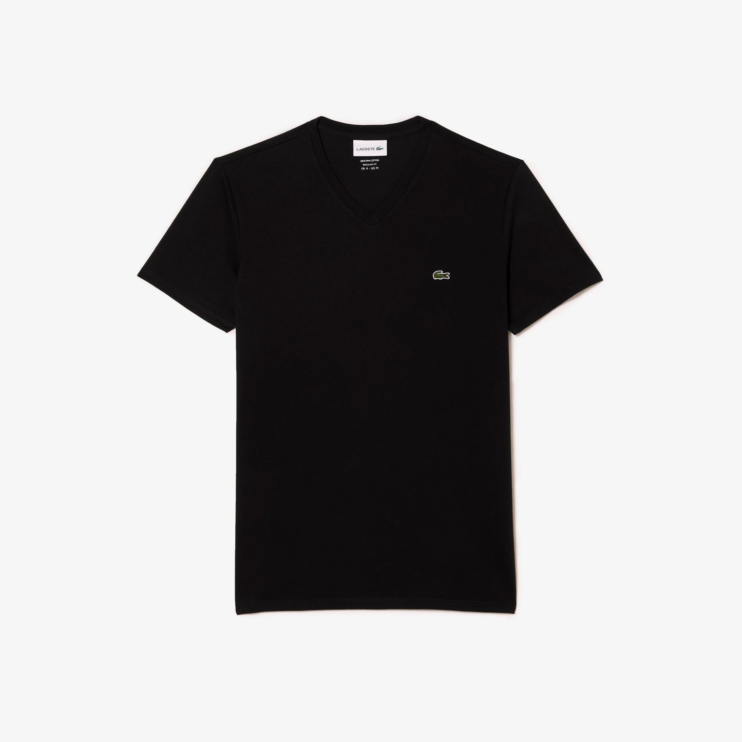 Lacoste Men's V-neck Pima Cotton Jersey T-shirt