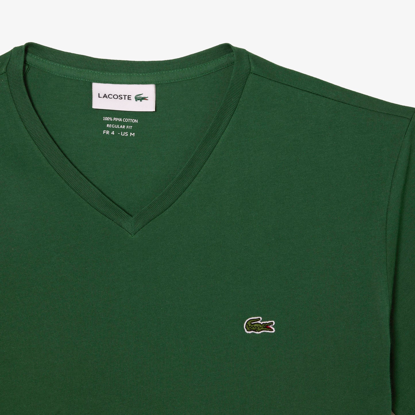 Lacoste Men's V-neck Pima Cotton Jersey T-shirt