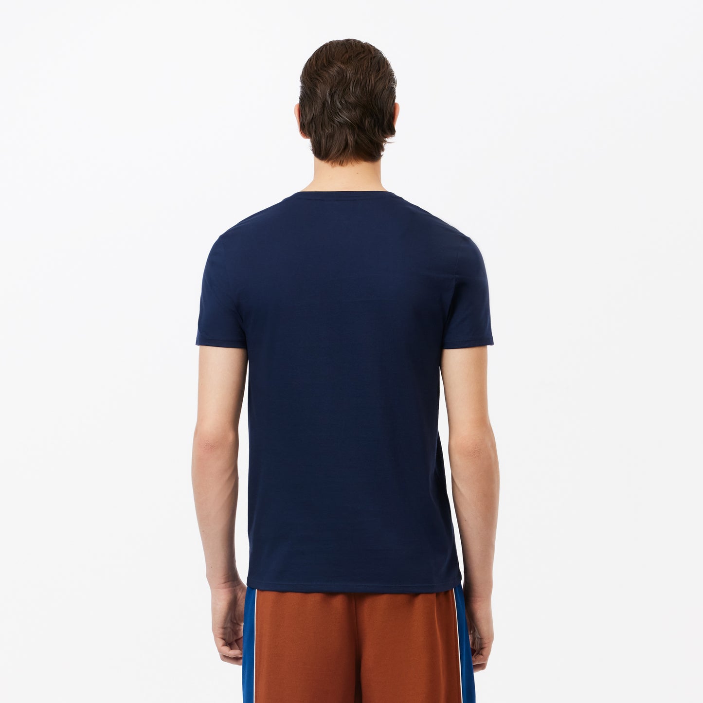 Lacoste Men's V-neck Pima Cotton Jersey T-shirt