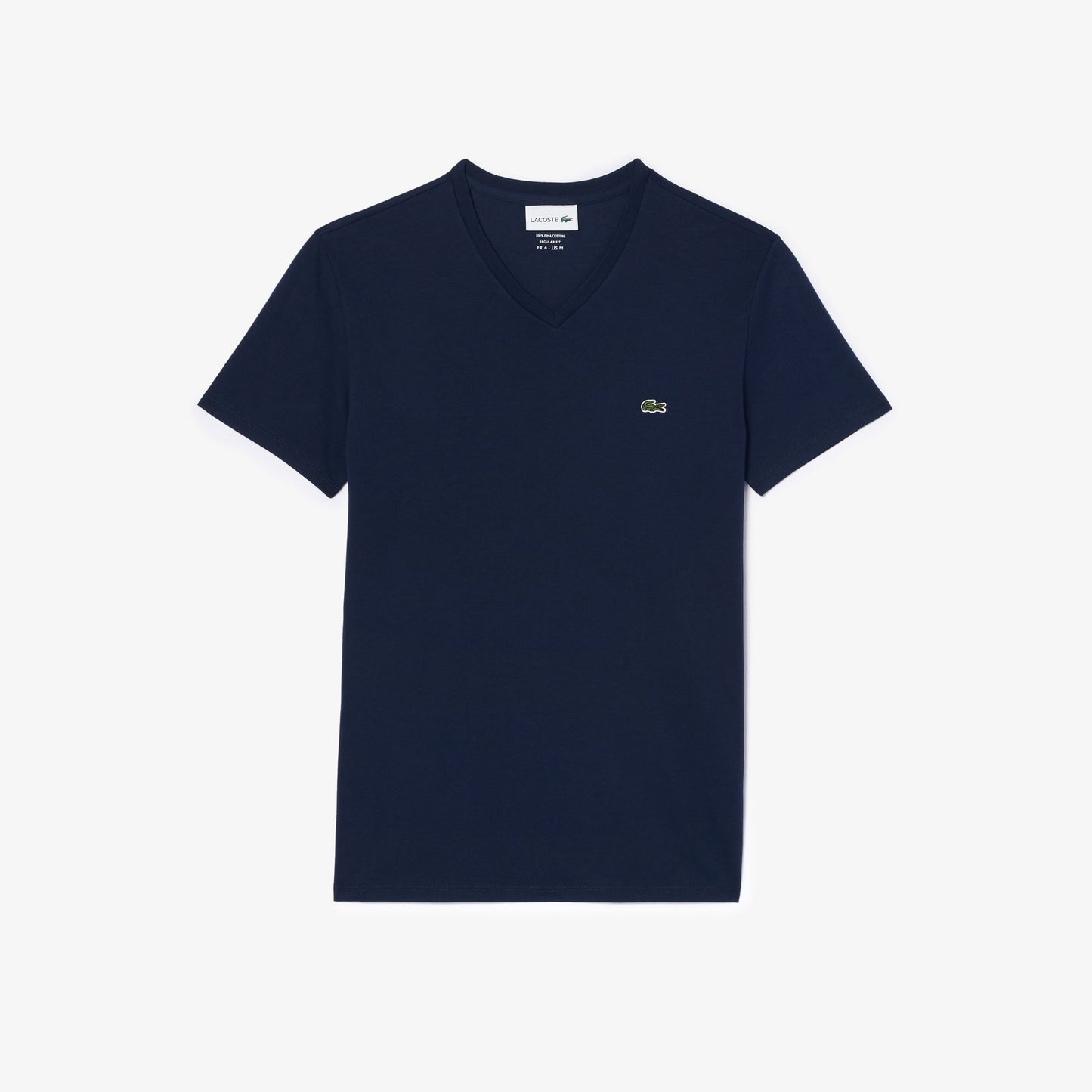 Lacoste Men's V-neck Pima Cotton Jersey T-shirt