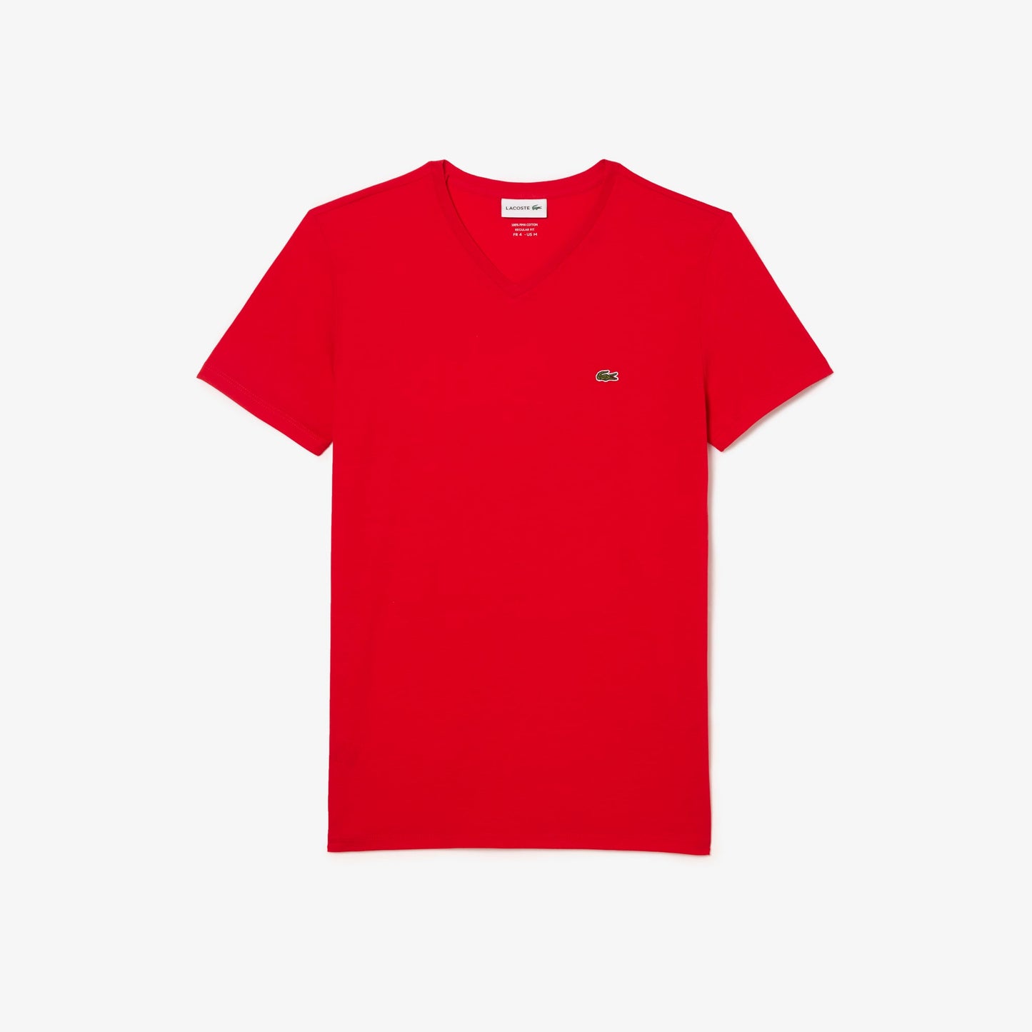 Lacoste Men's V-neck Pima Cotton Jersey T-shirt