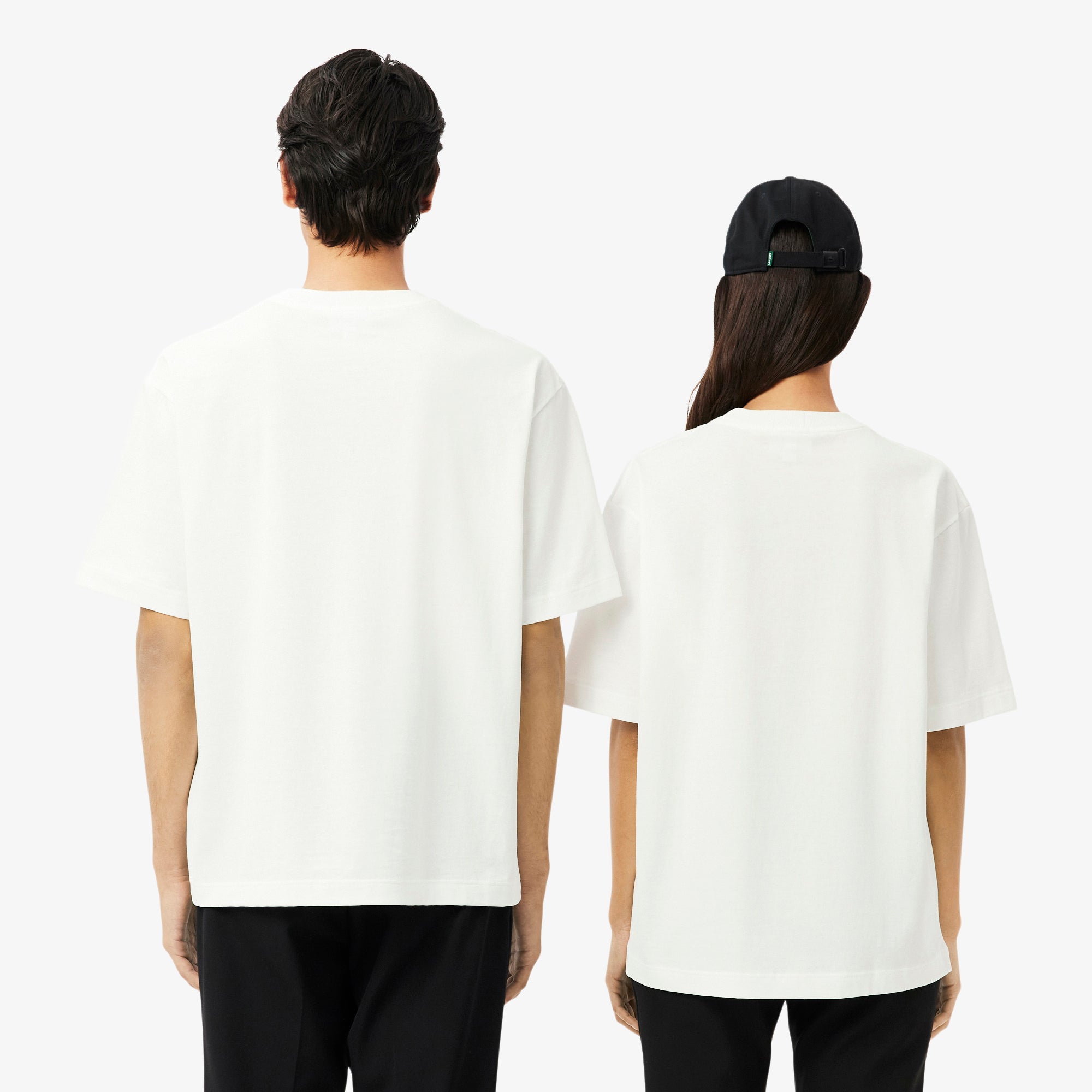 Lacoste Loose Fit Heavy Jersey T-shirt