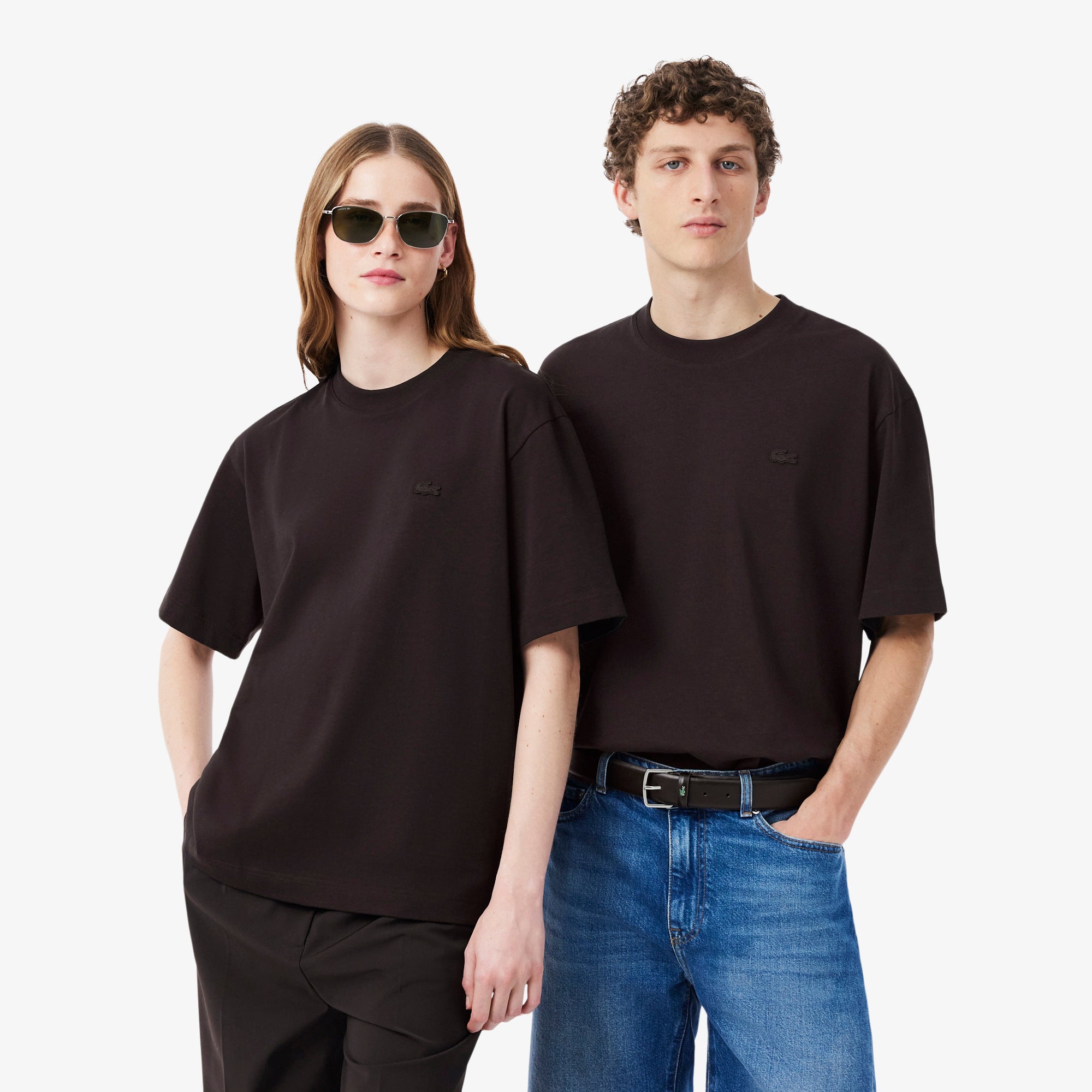 LACOSTE Loose Fit Heavy Jersey T-shirt Unisex