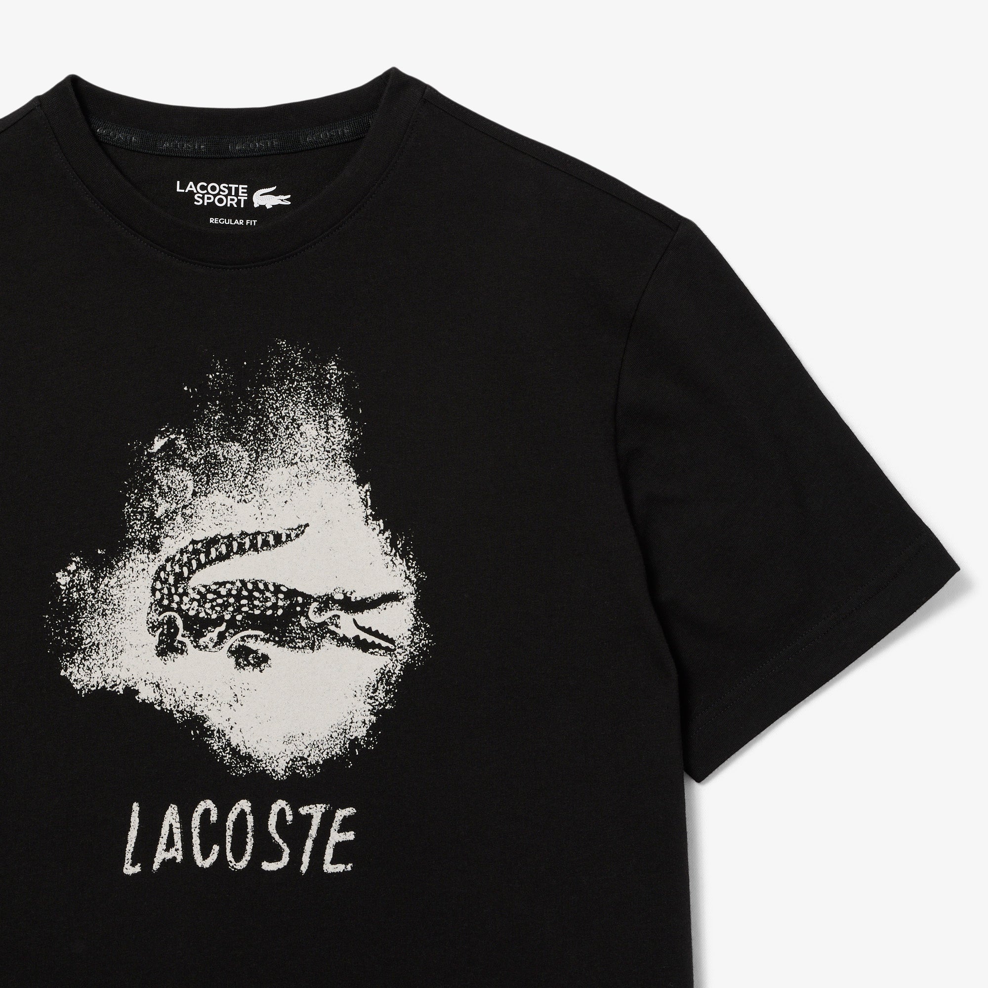Lacoste Men's Ultra Dry Graphic Sport T-shirt