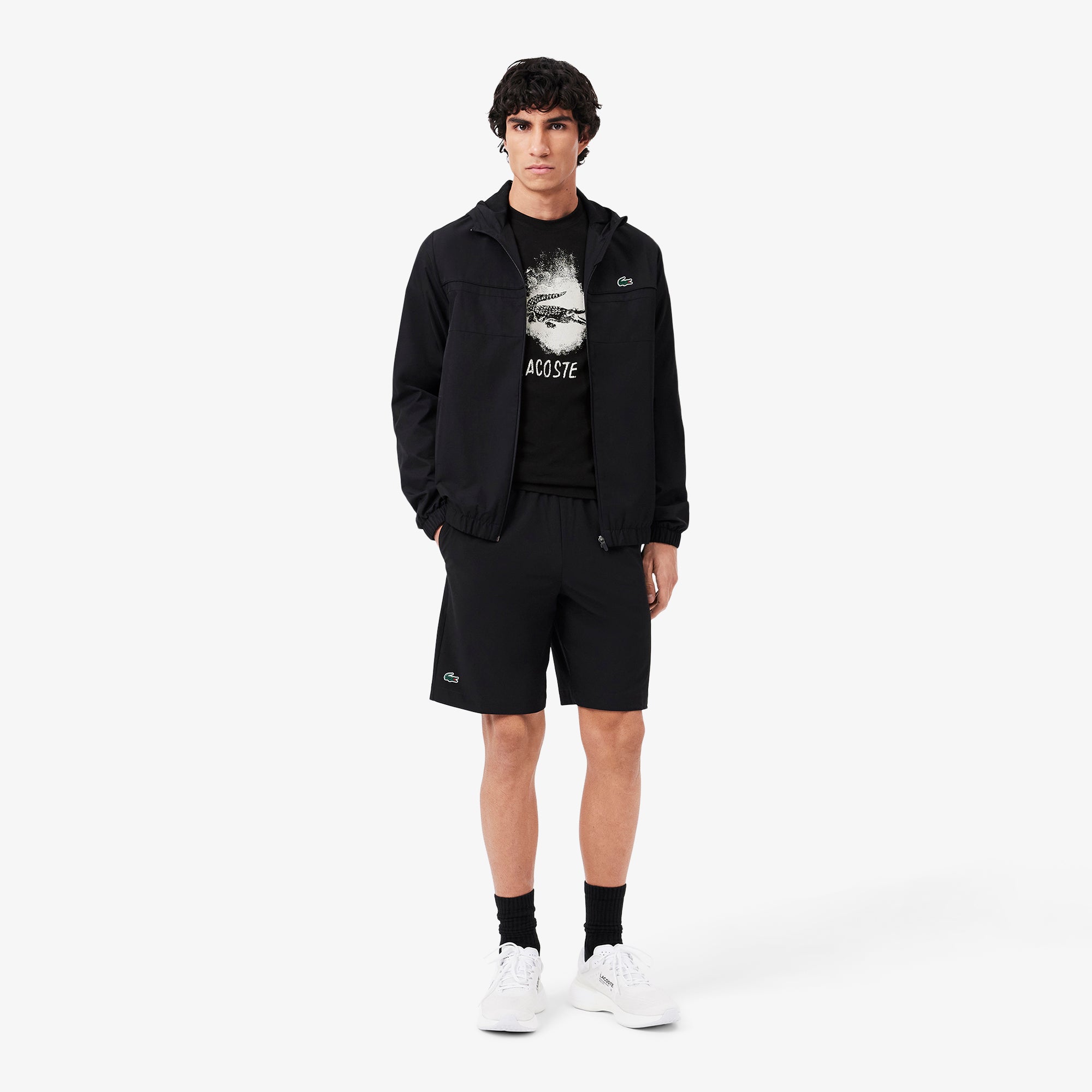 Lacoste Men's Ultra Dry Graphic Sport T-shirt