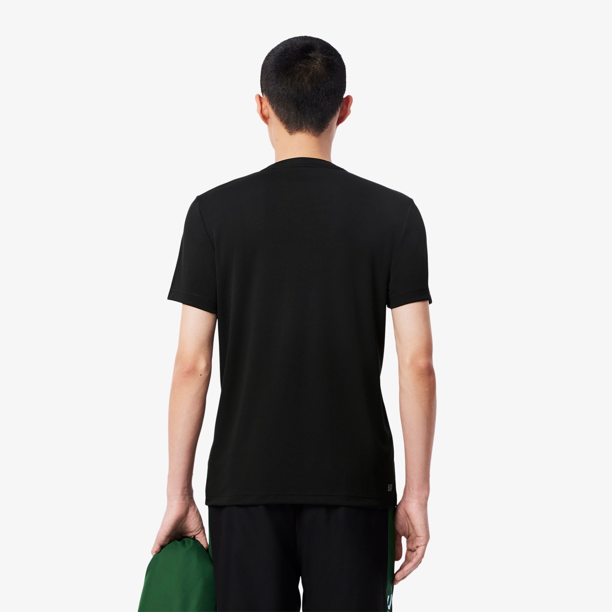 LACOSTE Ultra Dry Print Branding Tennis T-shirt