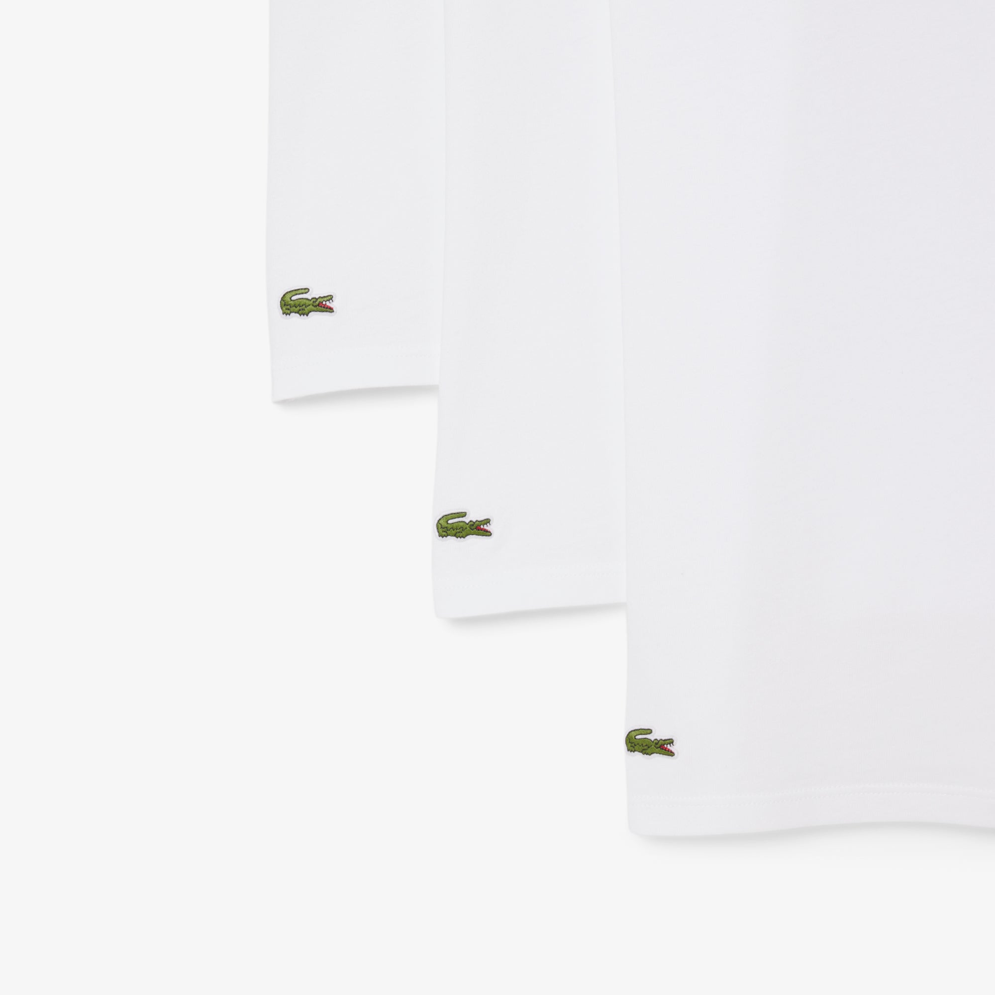 LACOSTE Men's 3-Pack Cotton Undershirts