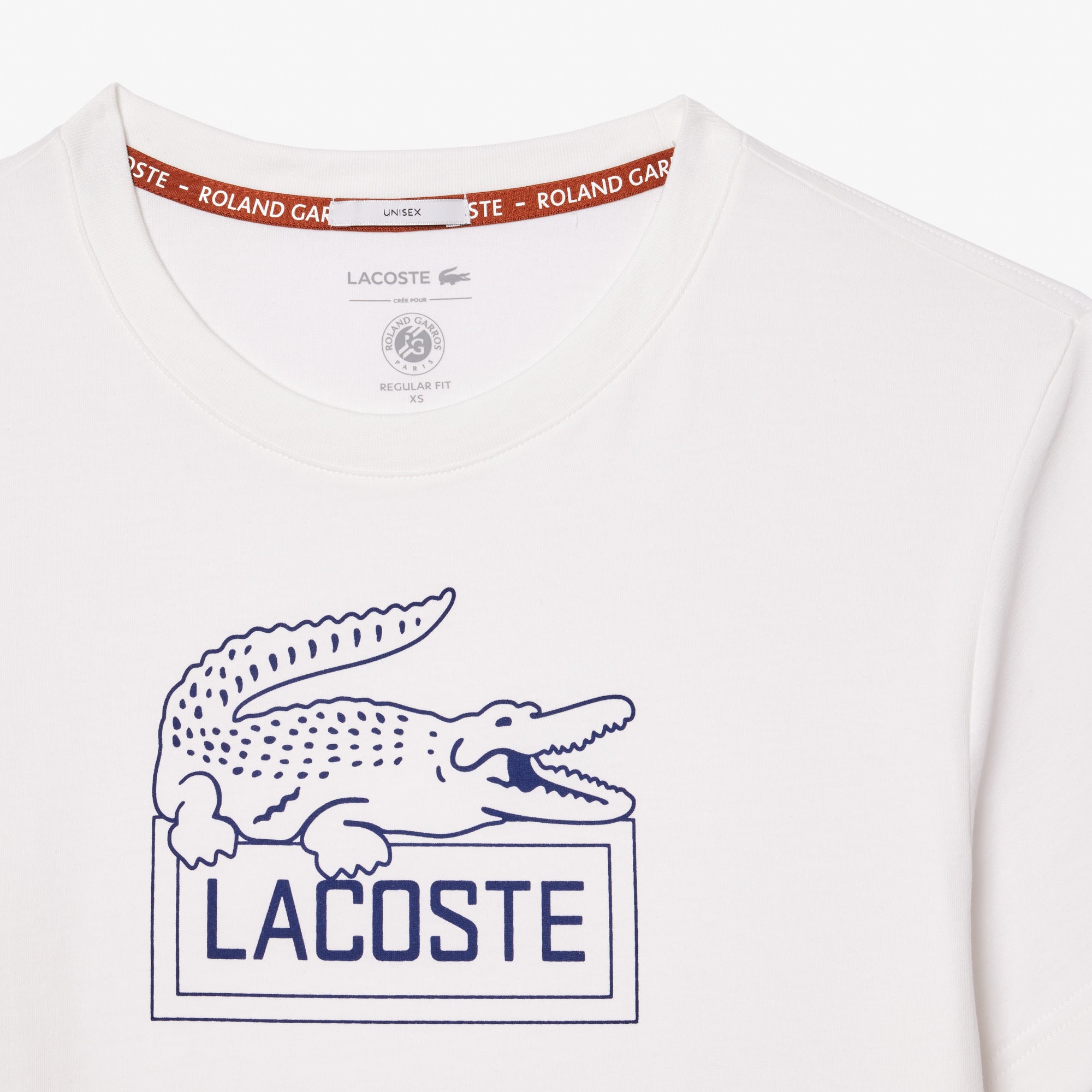 Lacoste Unisex Roland-Garros Edition Ultra Dry Tennis T-Shirt