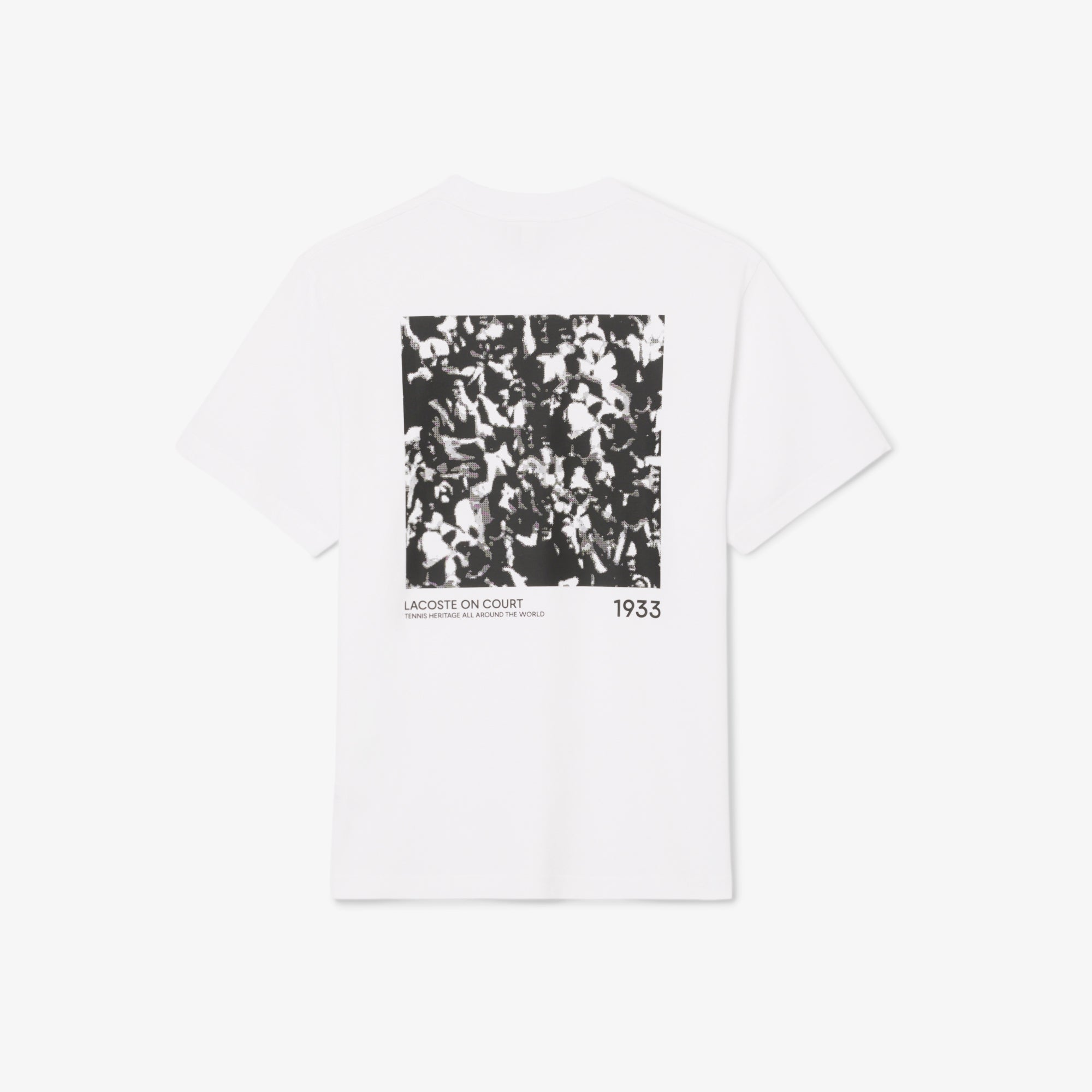 LACOSTE Print Motif Jersey T-shirt