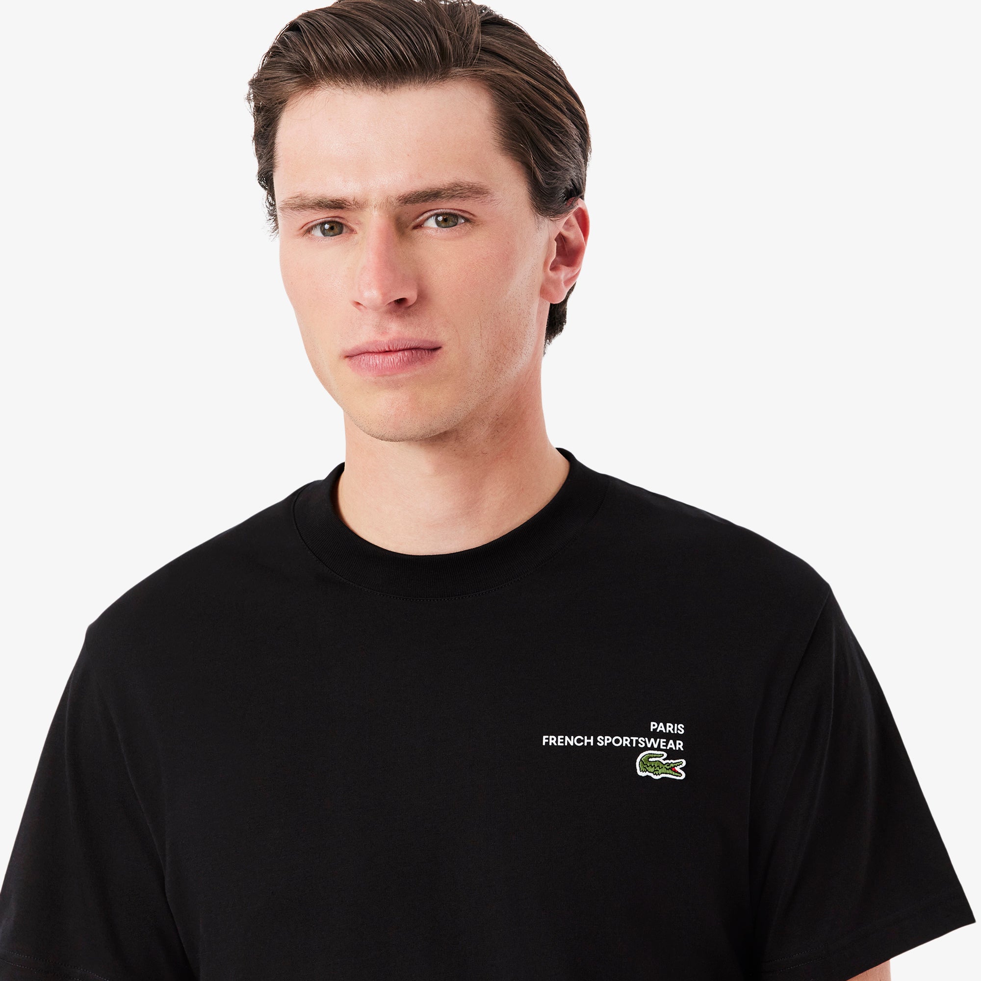 LACOSTE Print Motif Jersey T-shirt