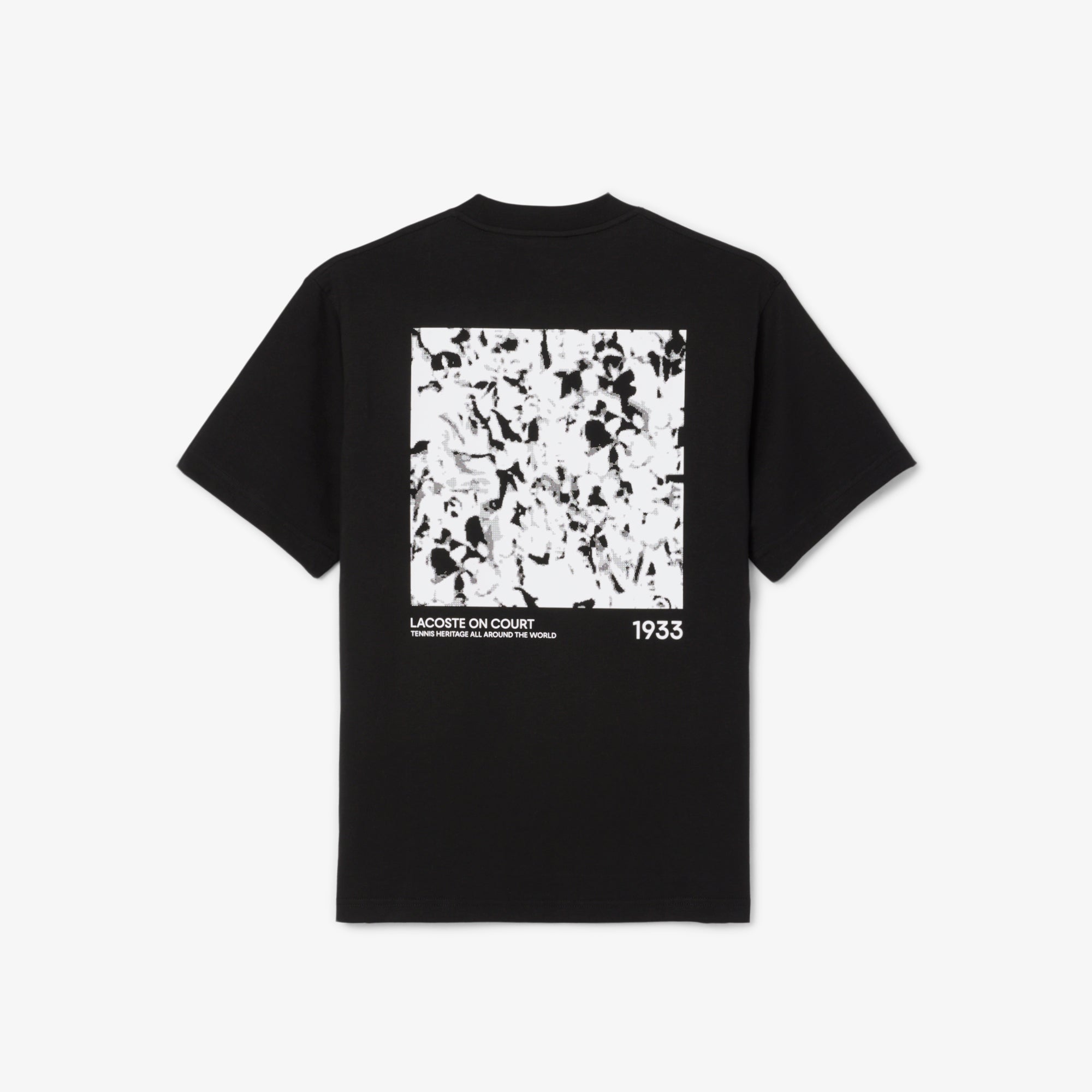 LACOSTE Print Motif Jersey T-shirt