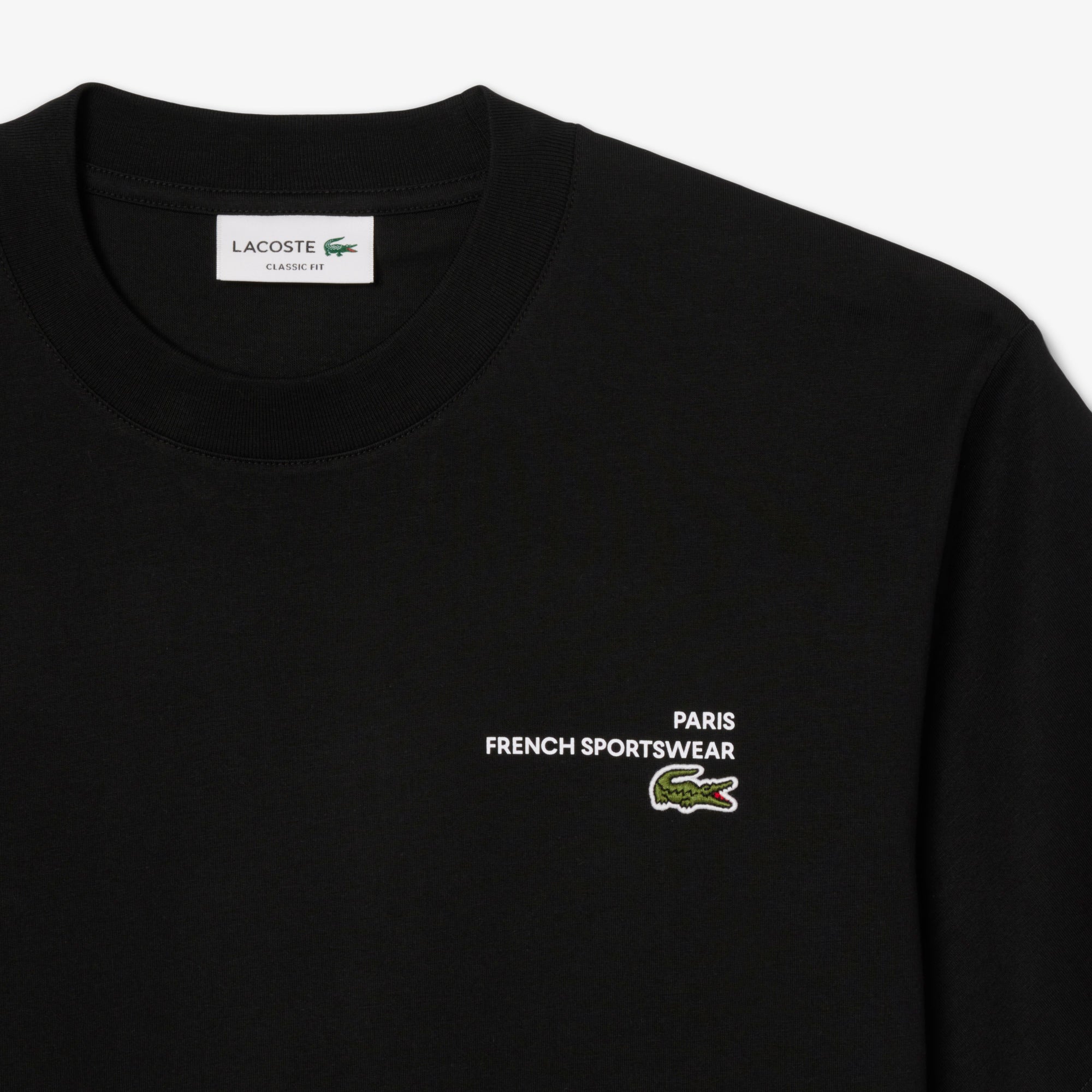 LACOSTE Print Motif Jersey T-shirt