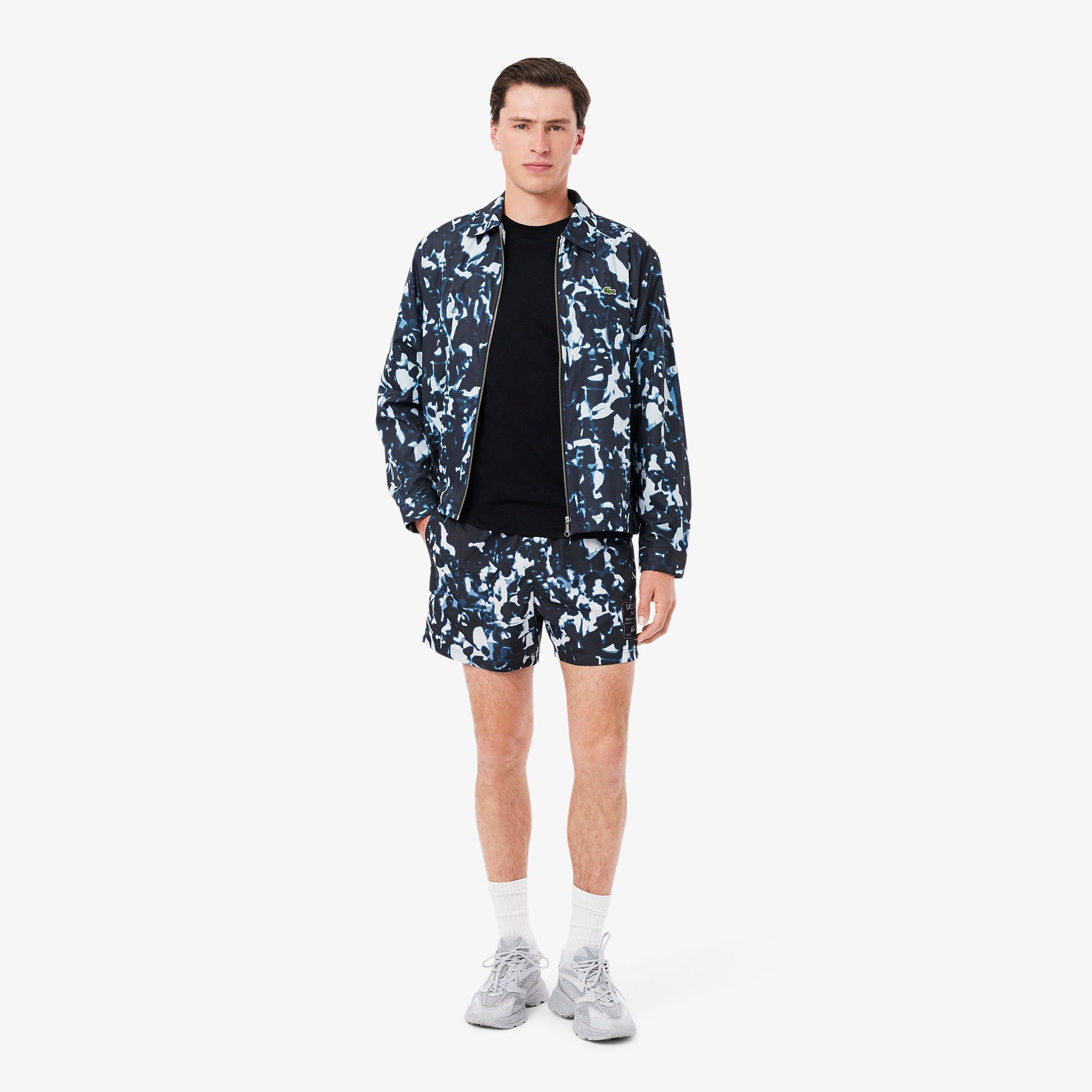LACOSTE Print Motif Jersey T-shirt