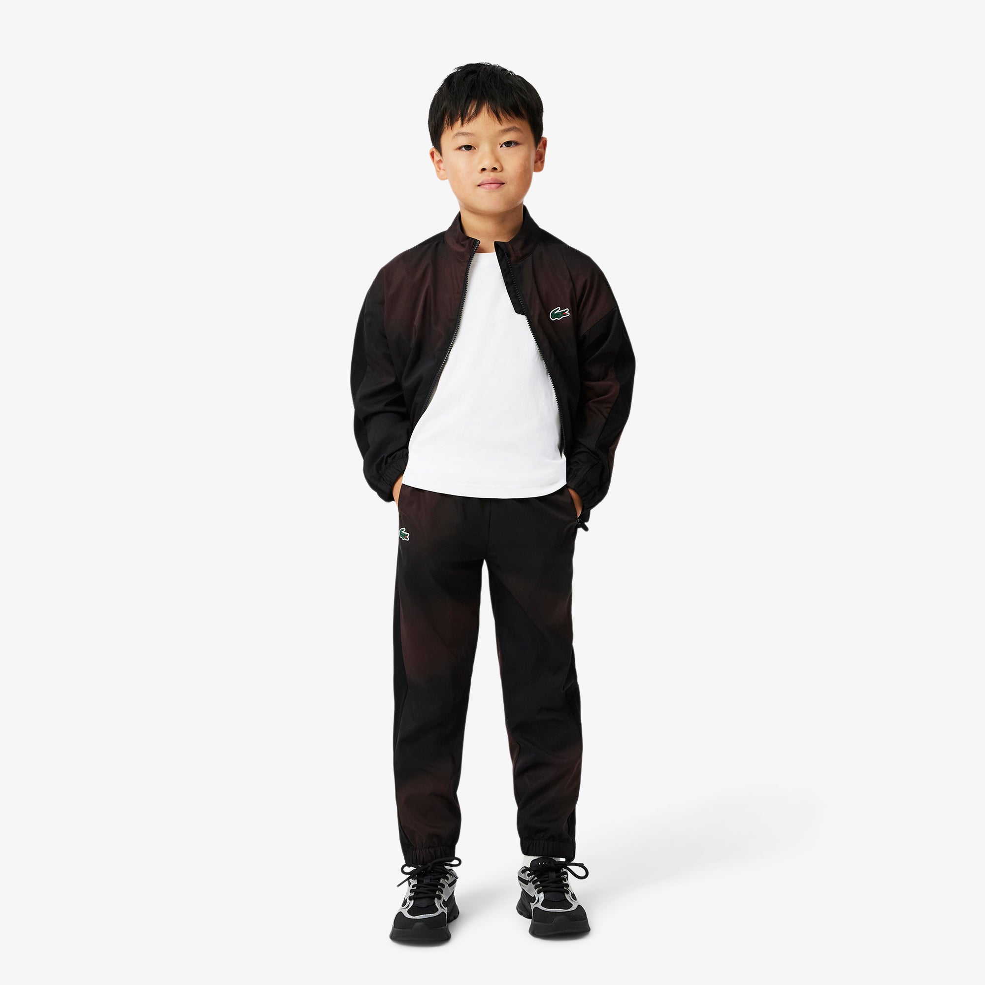 LACOSTE Kids' Ultra Dry Technical Cotton Sport T-Shirt