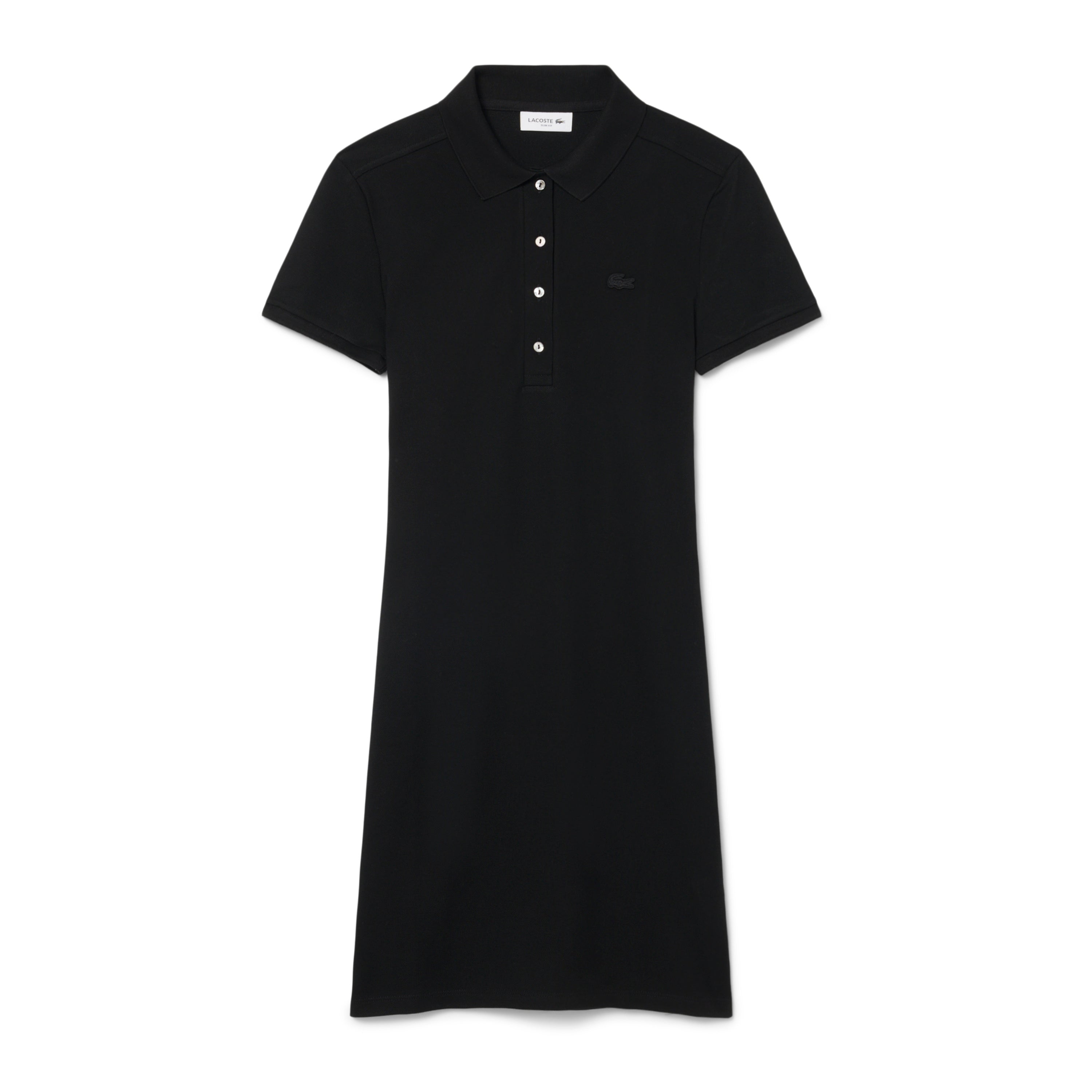 LACOSTE Women's Slim Fit Stretch Mini Piqué Polo Dress