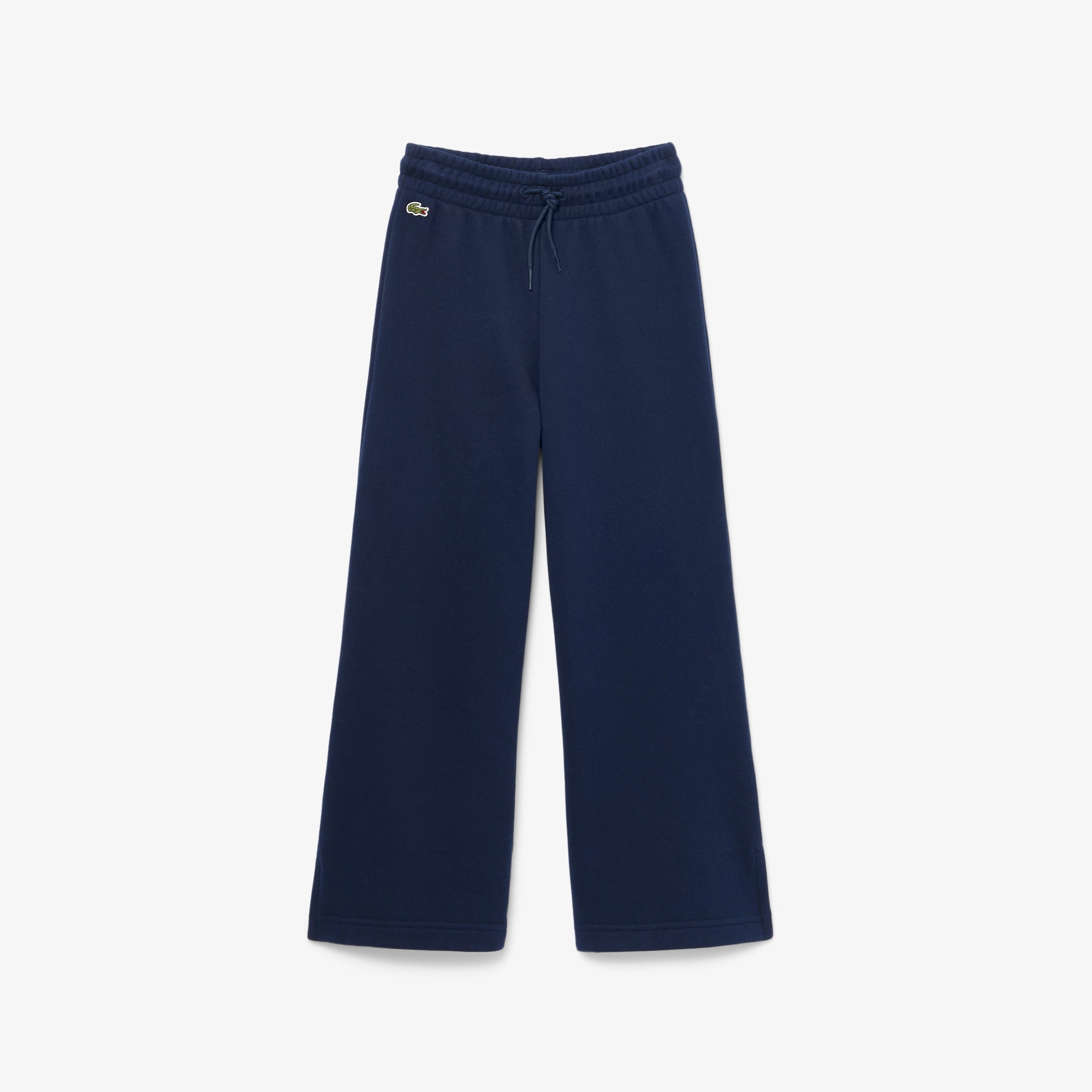 LACOSTE Girls' Flared Leg Fleece Sweatpants
