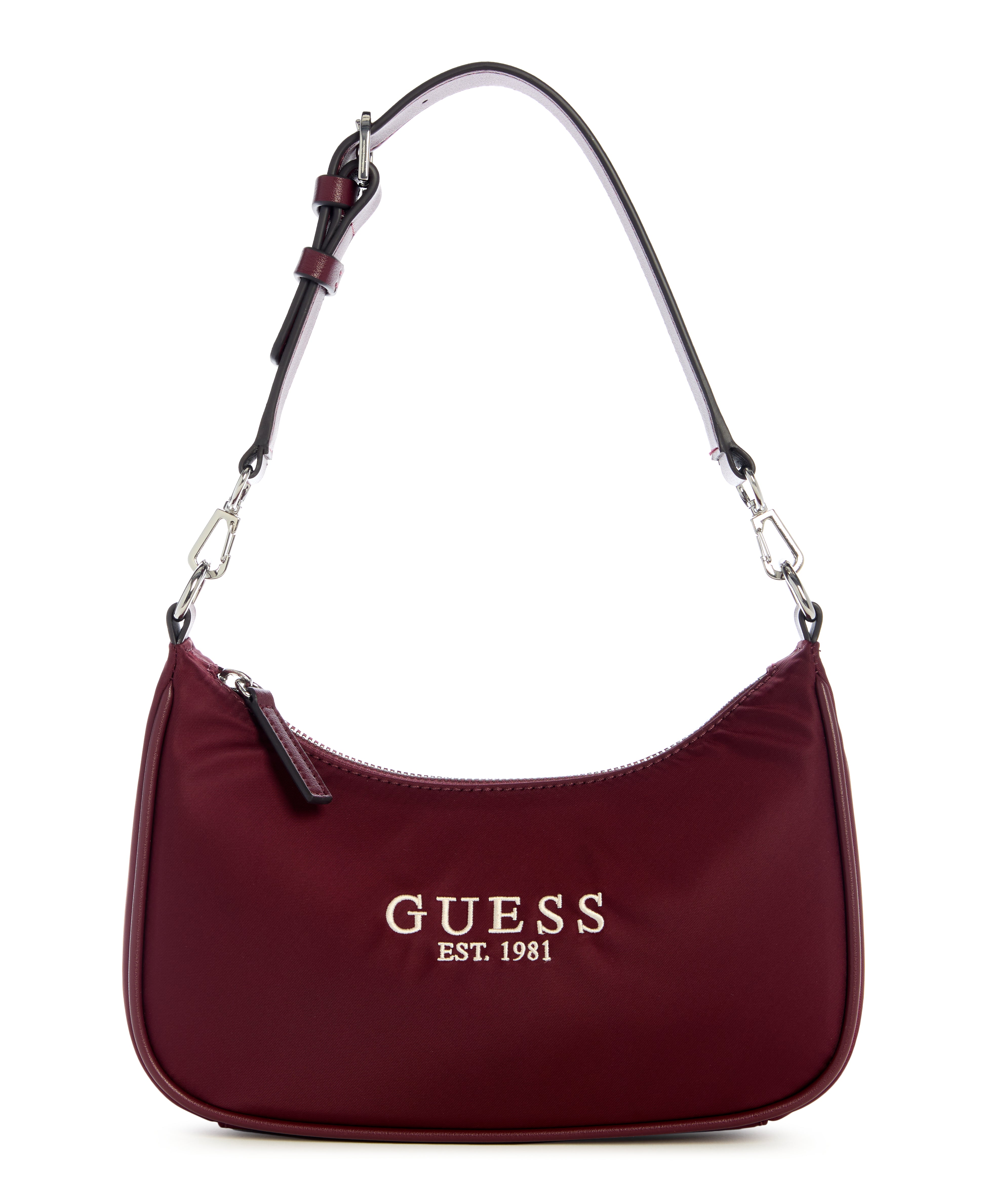 GUESS Wine Arona Shoulder Bag