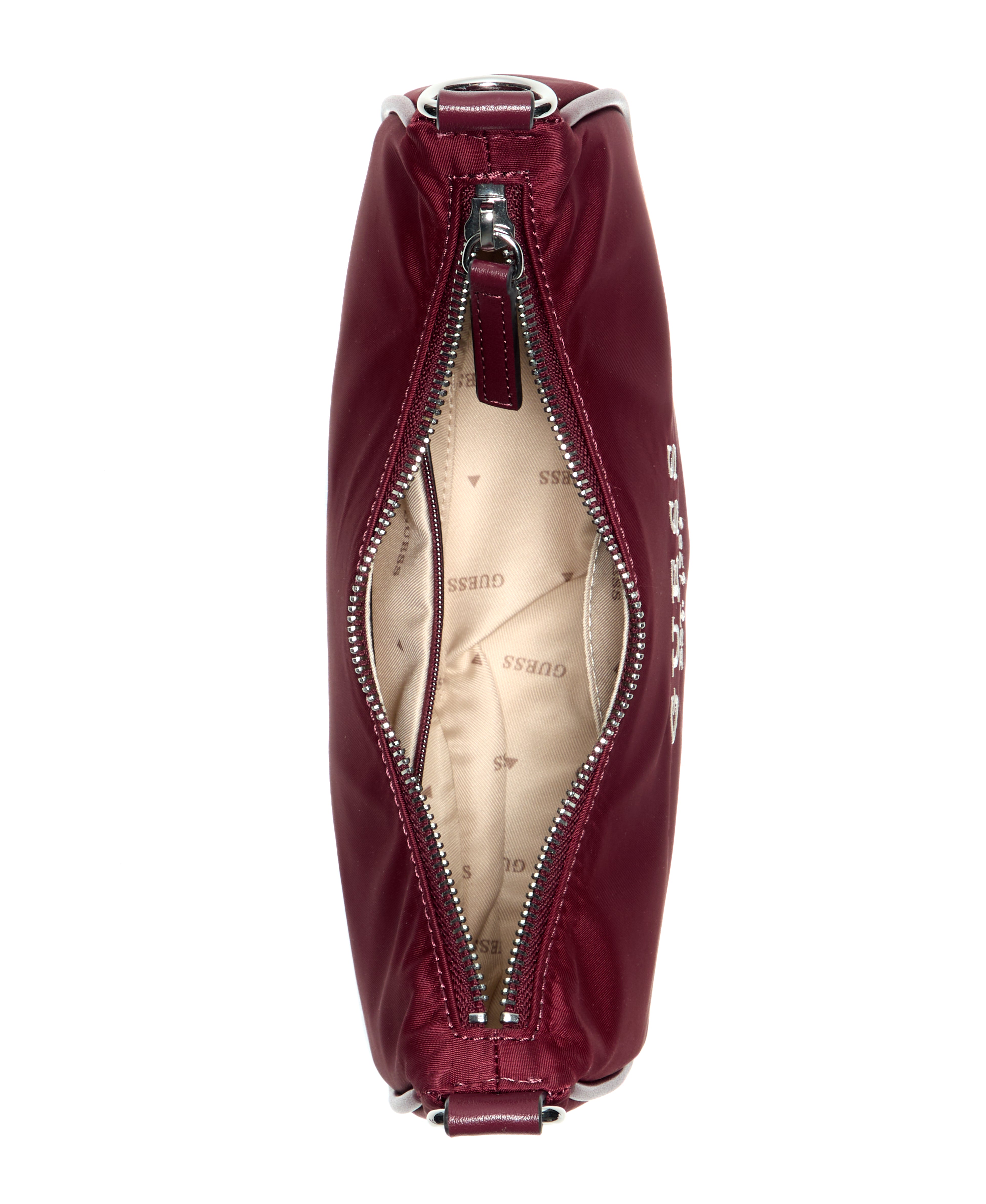 GUESS Wine Arona Shoulder Bag