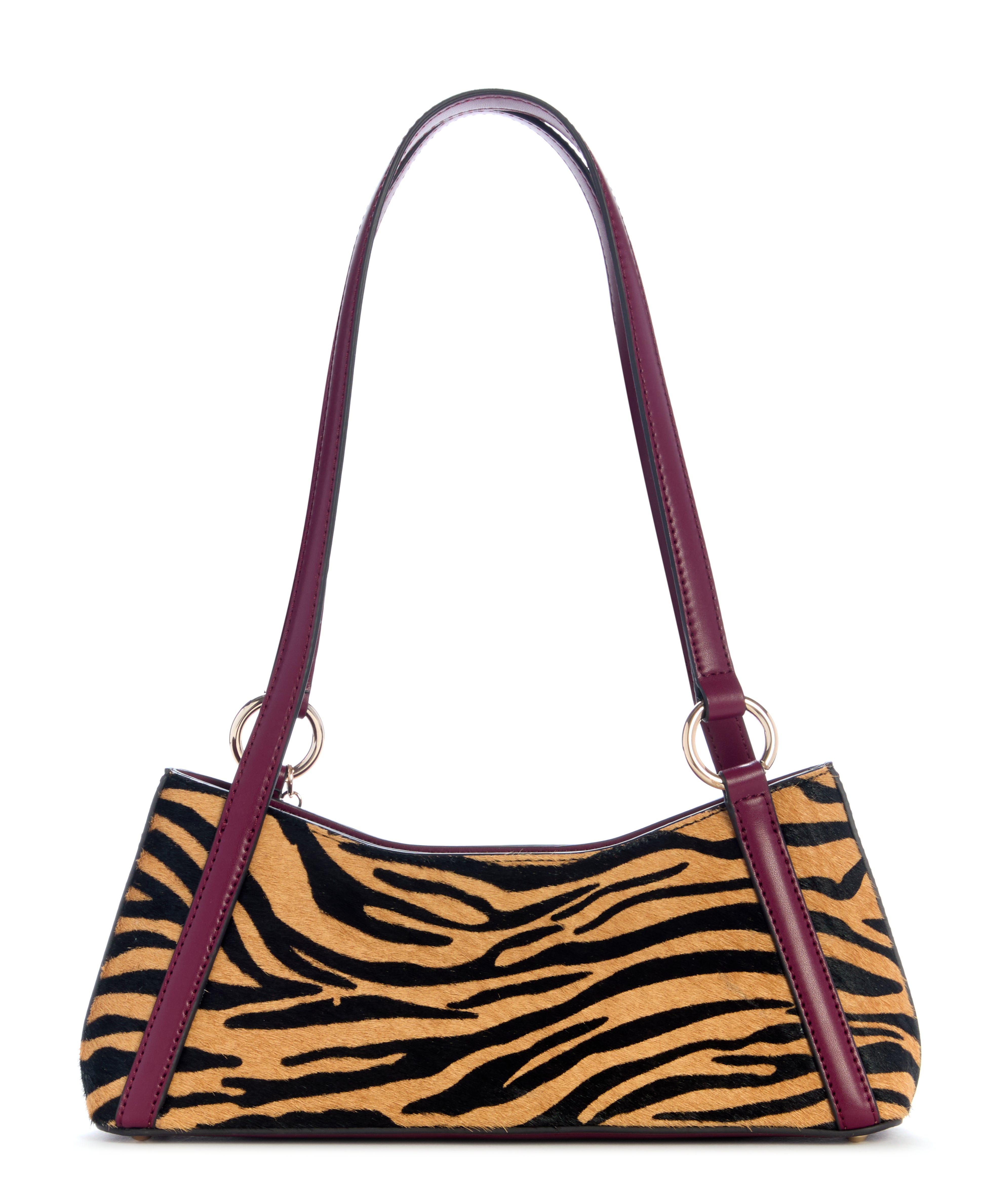 GUESS Domitilla Genuine Leather Shoulder Bag