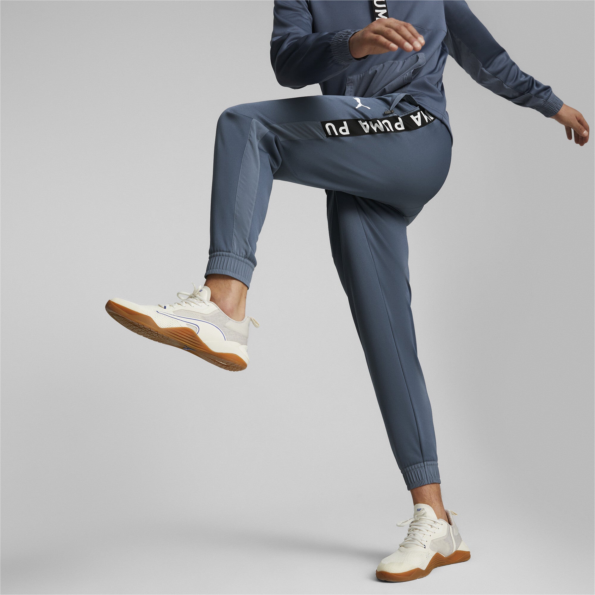 Train Fit Pwrfleece Jogger - L / Evening Sky - PUMA Apparel THE MIX