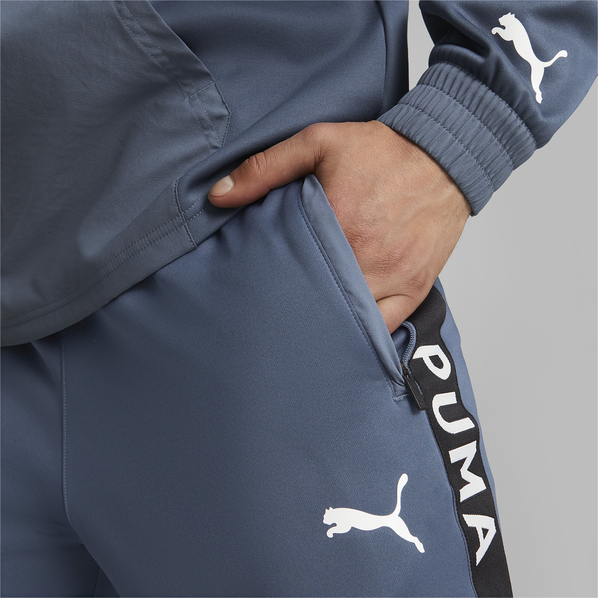 Train Fit Pwrfleece Jogger - S / Evening Sky - PUMA Apparel THE MIX
