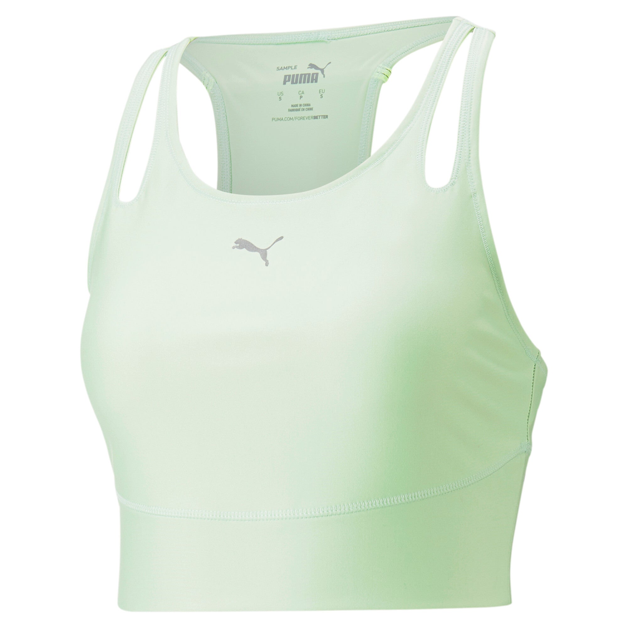 PUMA RUN ULTRAFORM CROP TANK W Light Mint