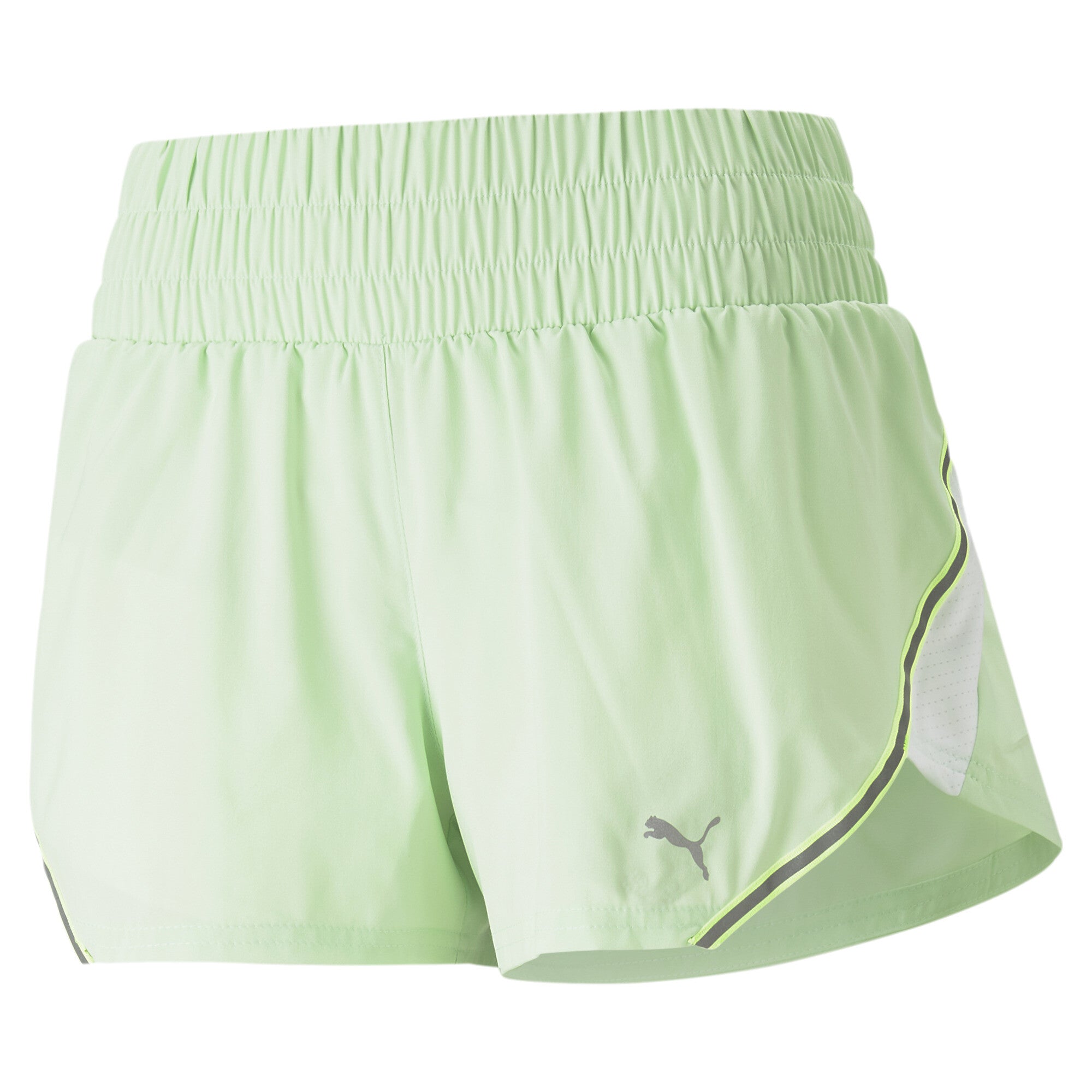 Run Woven 3 Short Women - S / Light Mint - PUMA Apparel THE MIX