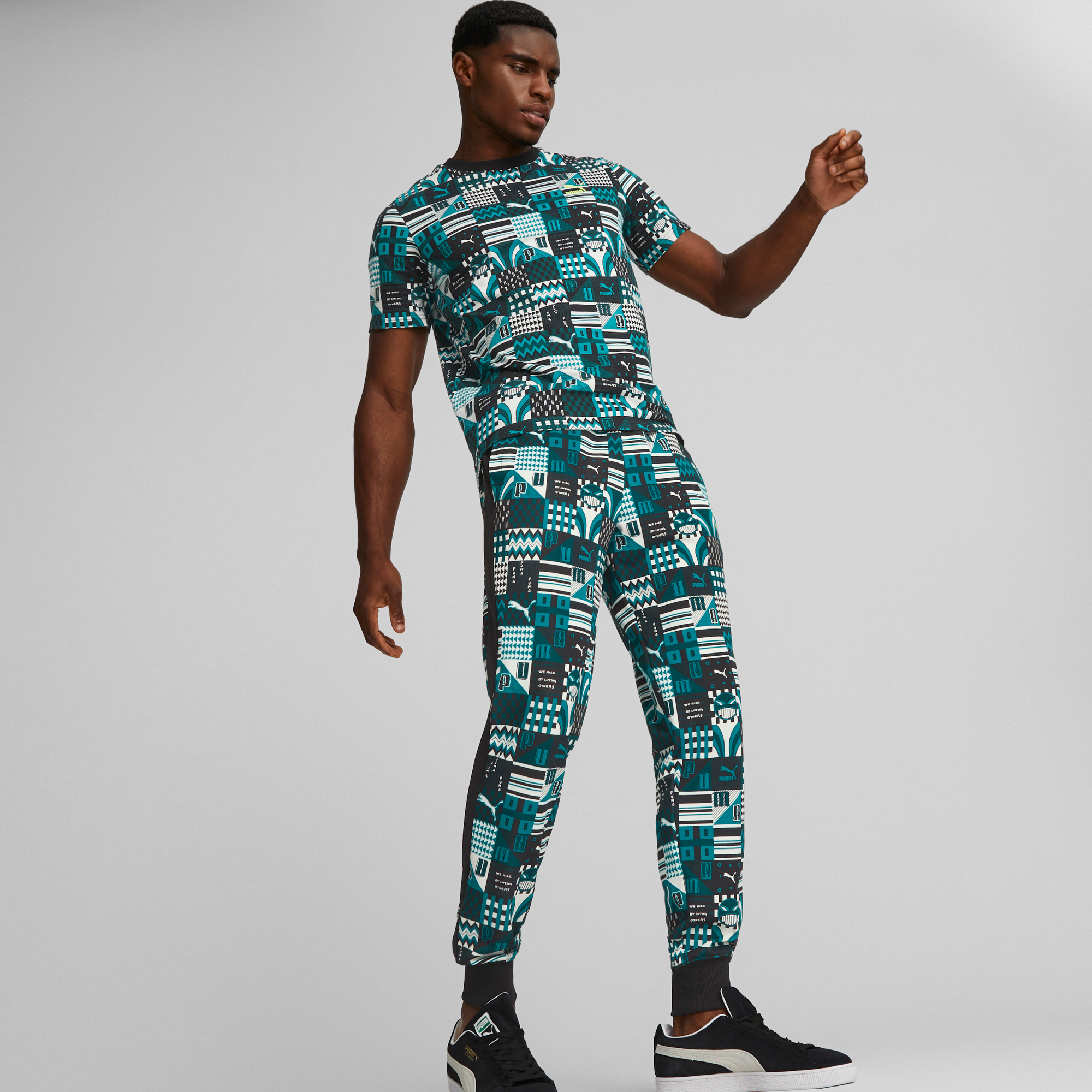 PUMA x Davido AOP Tee - PUMA T-shirt THE MIX