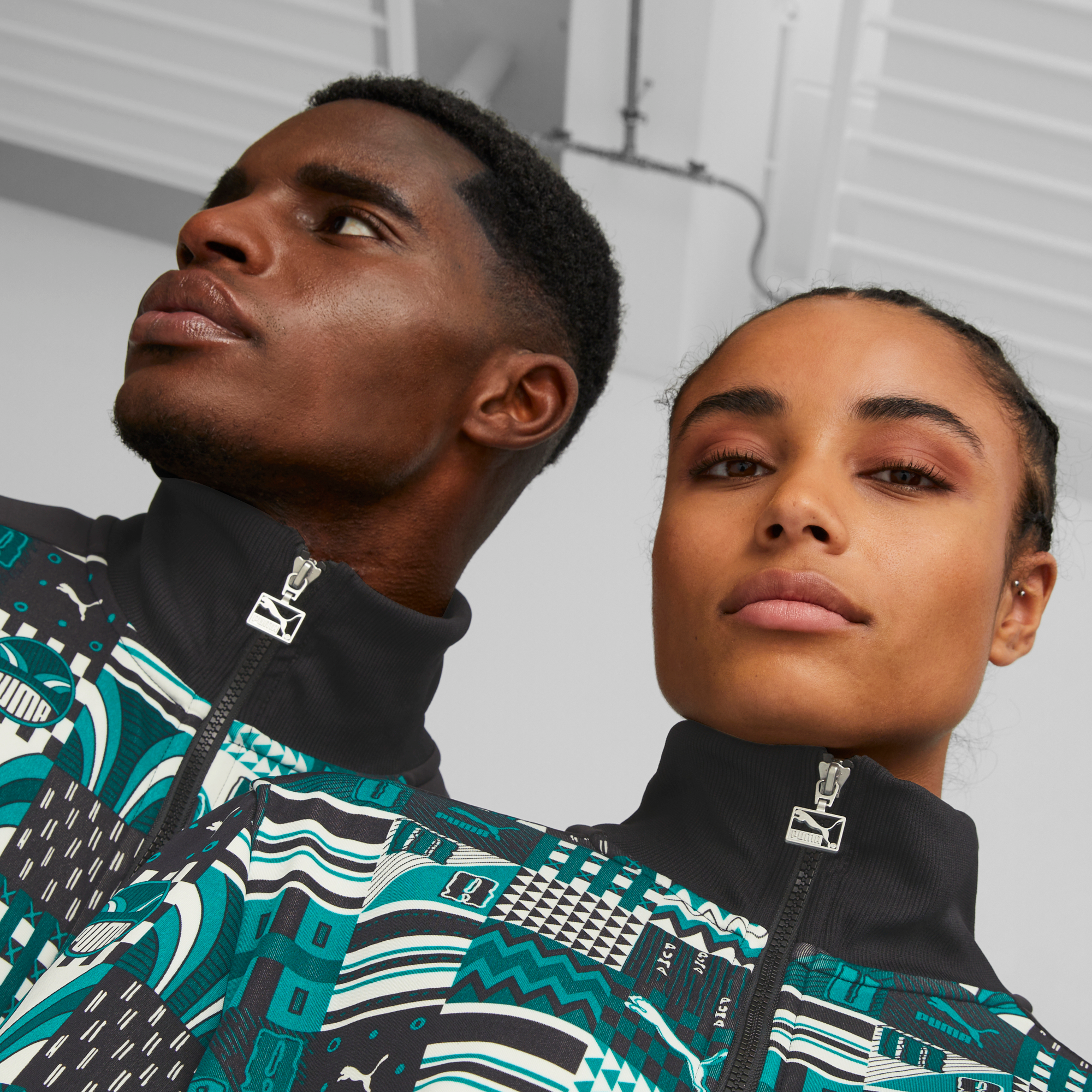 PUMA x Davido T7 Jacket AOP - PUMA Track jacket THE MIX