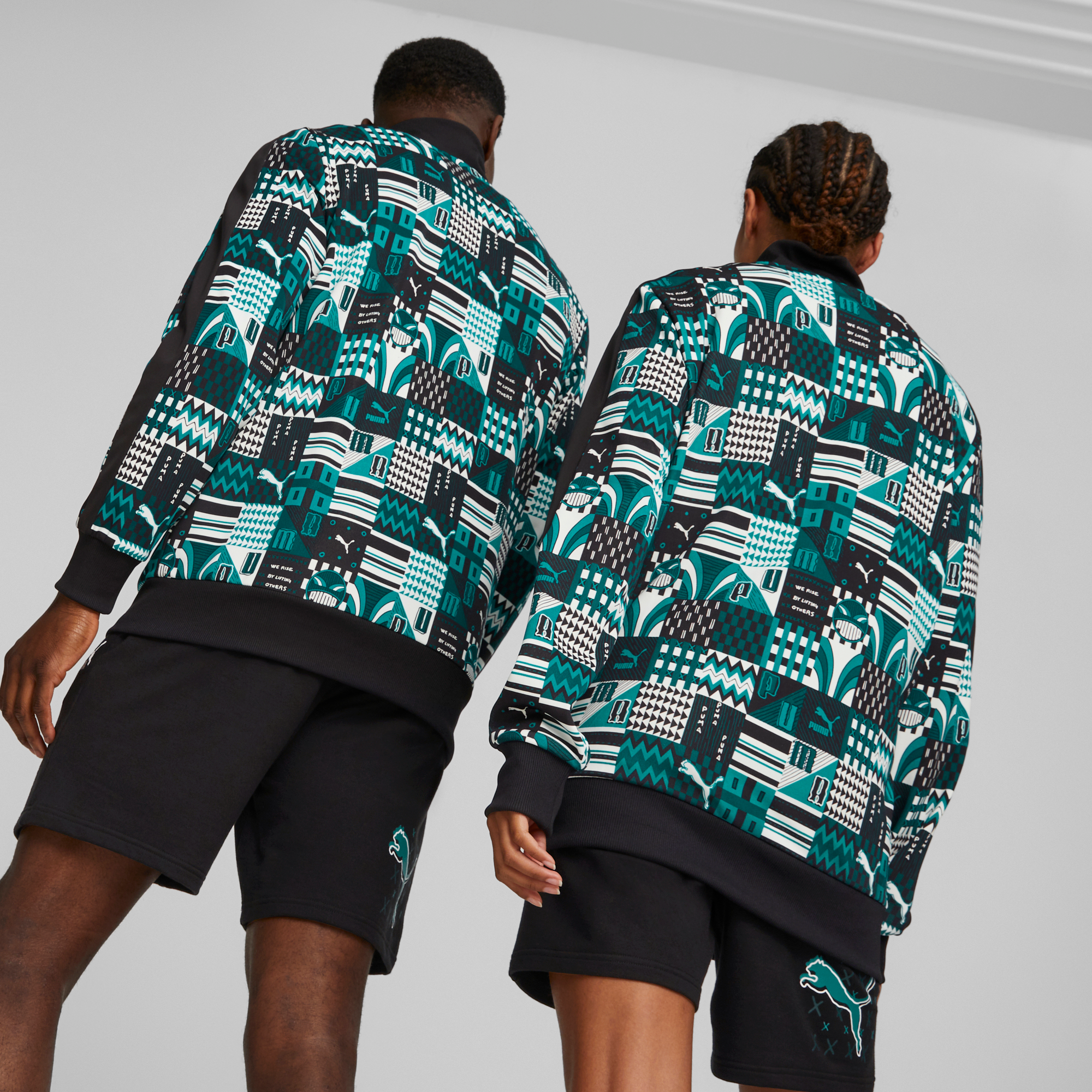 PUMA x Davido T7 Jacket AOP - PUMA Track jacket THE MIX