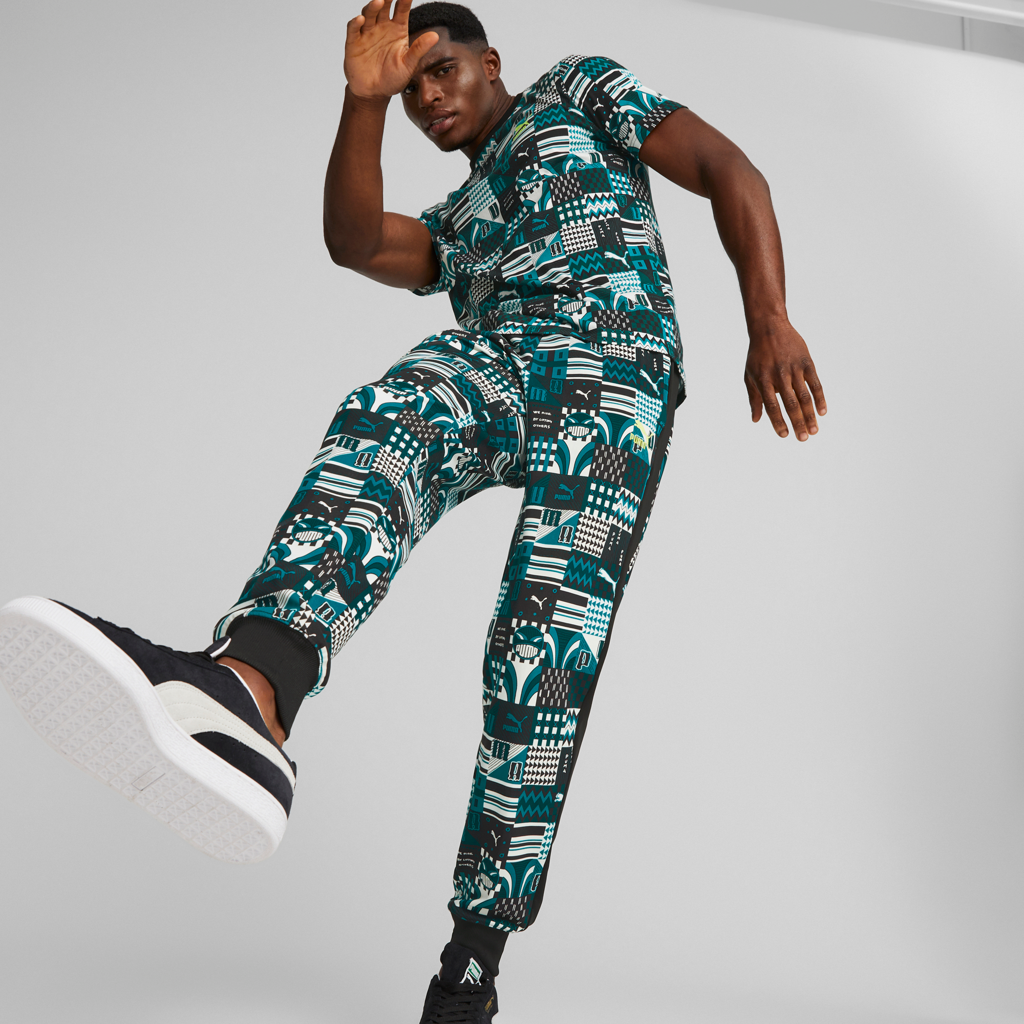 PUMA x Davido T7 Pants AOP - PUMA Track pants THE MIX