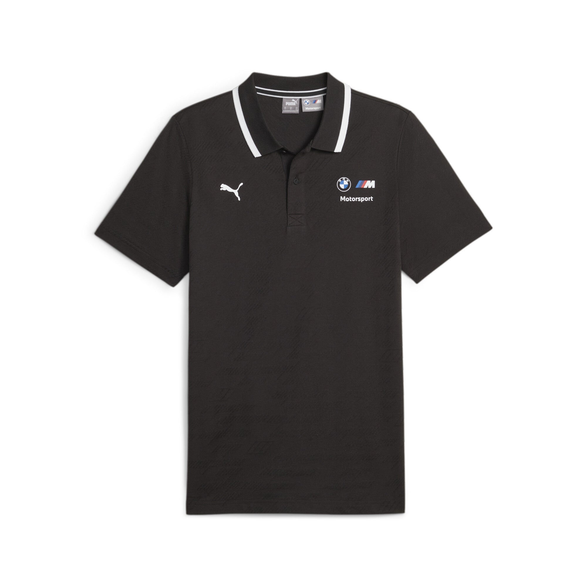 BMW MMS Jacquard Polo - S / Puma Black - PUMA Apparel THE MIX