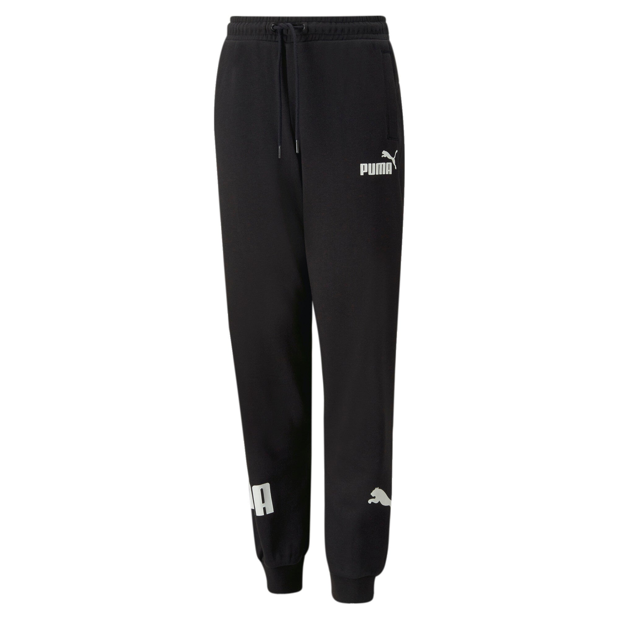 PUMA POWER Sweatpants Youth - 5 - 6Y / PUMA Black - PUMA Knitted Pants THE MIX