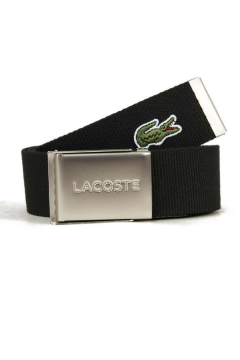 MEN'S ENGRAVED BUCKLE WOVEN FABRIC BELT