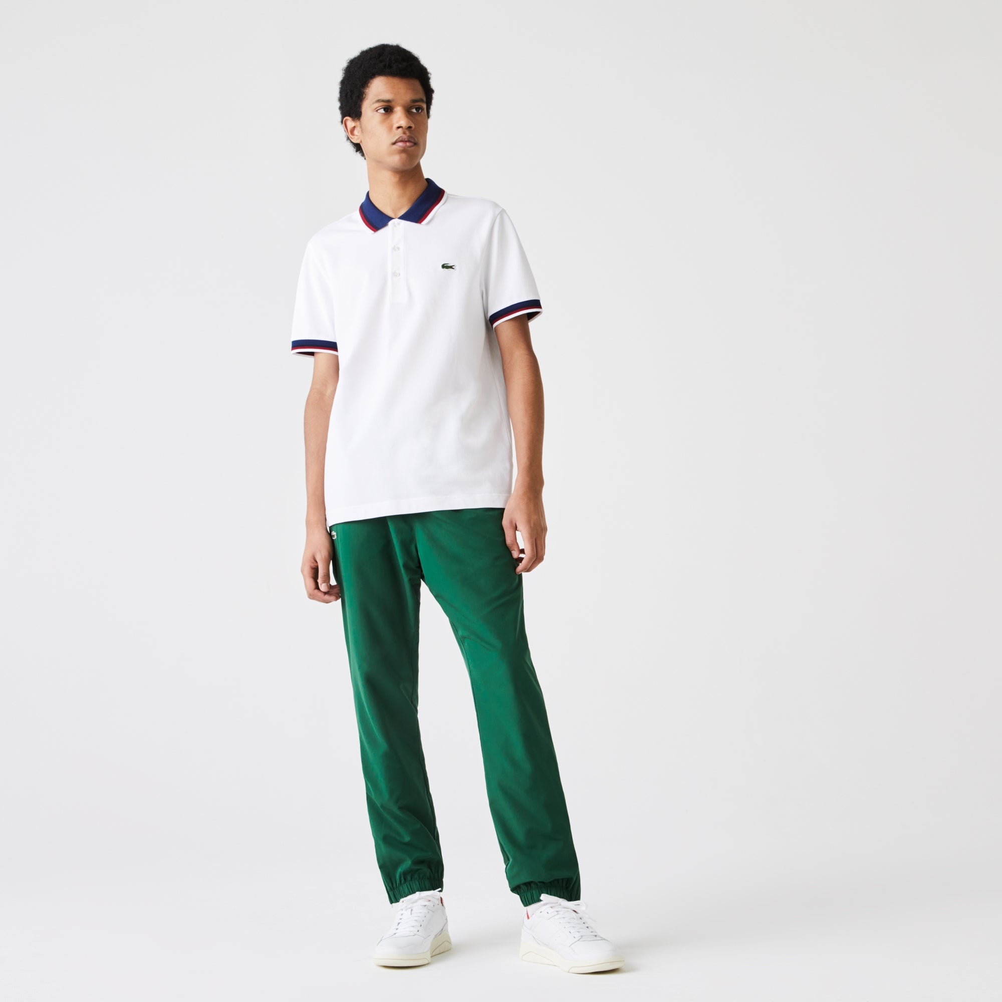 Lacoste Regular Fit Polo Shirt With Contrasting Collar - Lacoste Apparel THE MIX