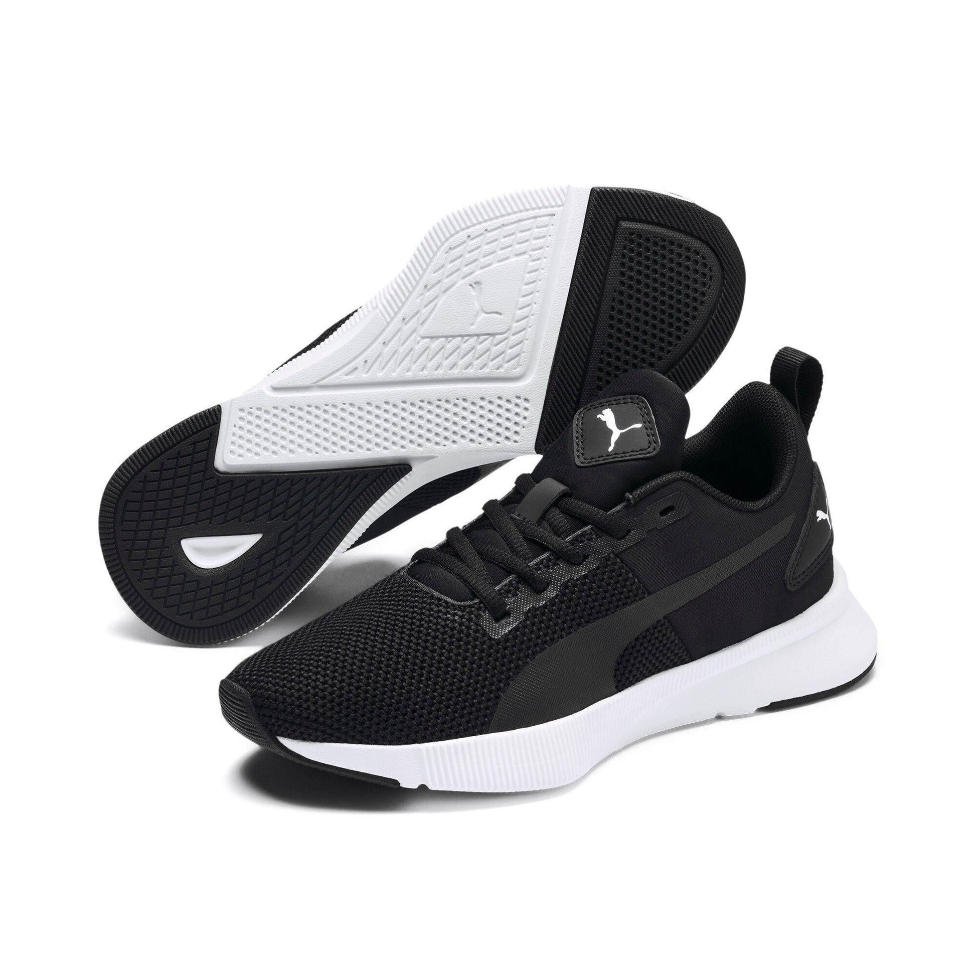 FLYER RUNNER JR - PUMA Black-PUMA White / 3.5 - THE MIX Footwear THE MIX