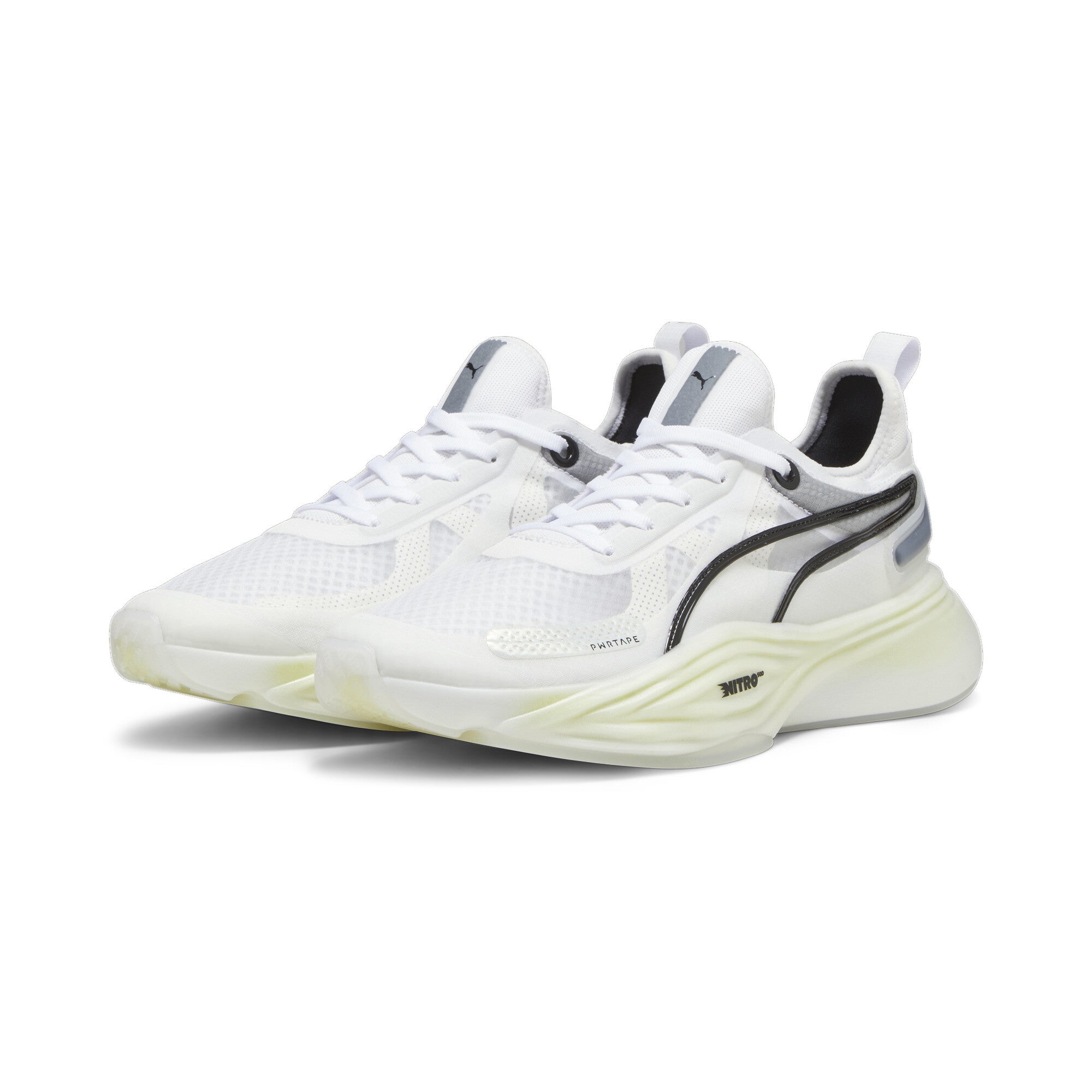 PWR NITRO Squared - 5 / PUMA White-PUMA Black - PUMA Footwear THE MIX
