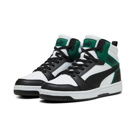 Puma Rebound v6 Hi-Top - 5 / Puma Black-White-Vine - PUMA Footwear THE MIX