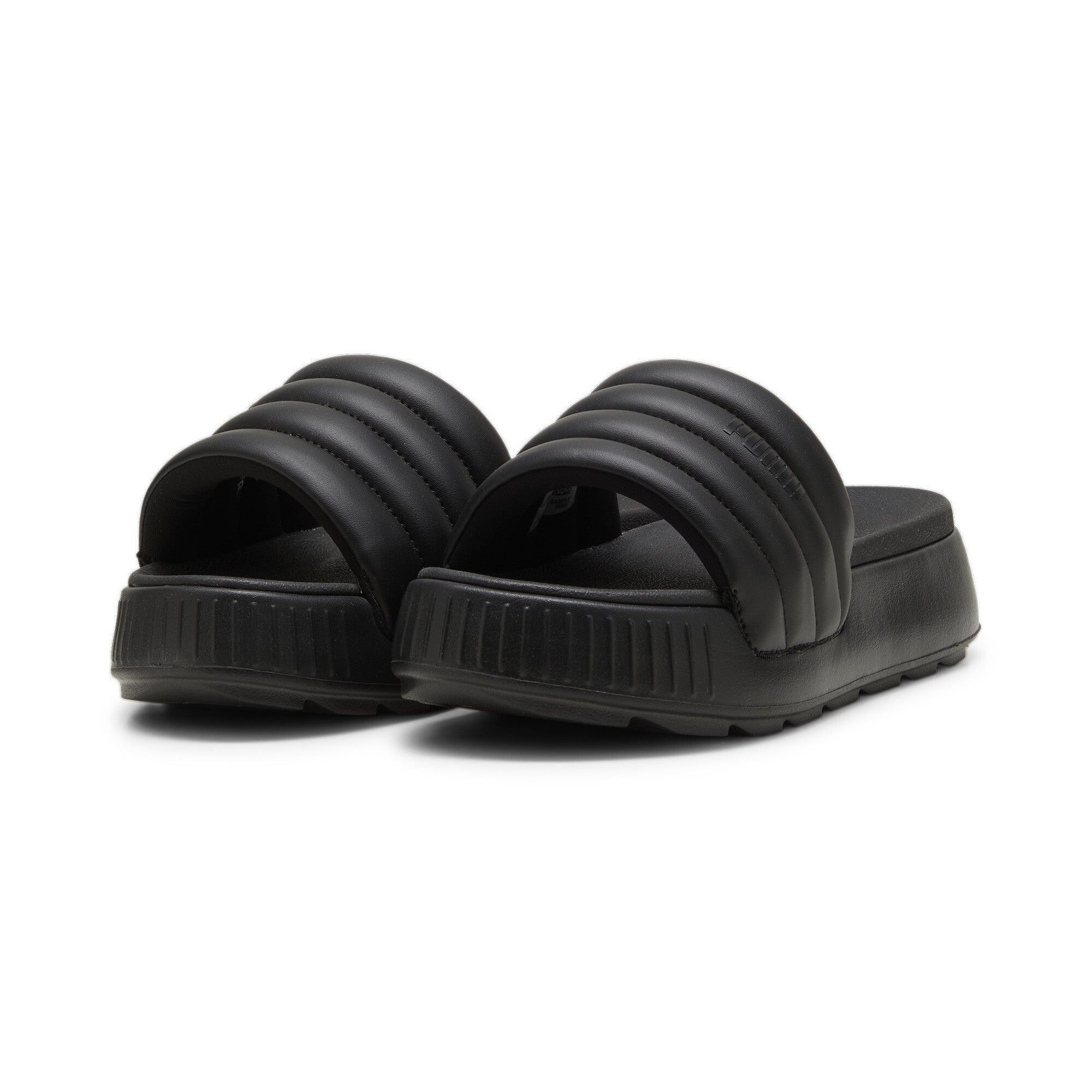 Karmen Slide Puffy Wns - 4 / PUMA Black - PUMA Footwear THE MIX