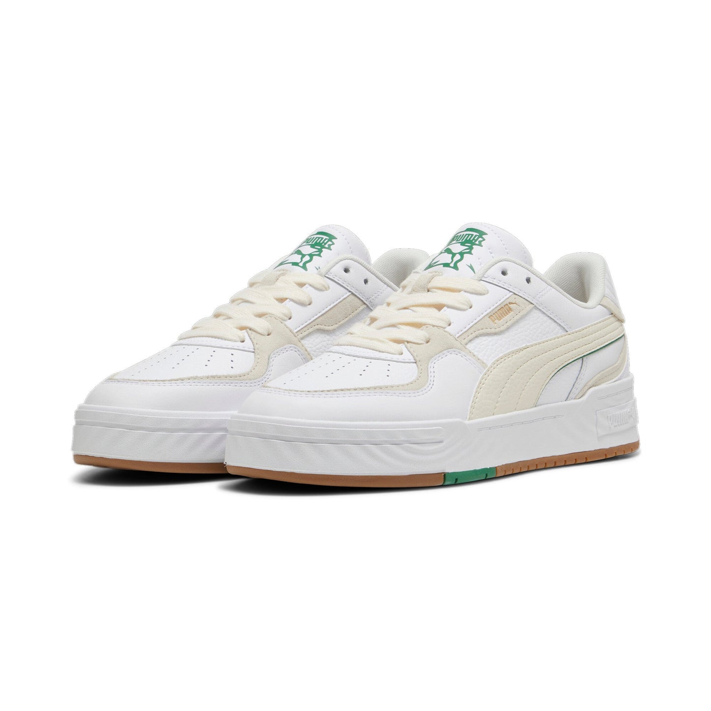 CA Pro Ripple Earth Unisex - 7 / PUMA White-Frosted Ivory-Gum - PUMA Footwear THE MIX