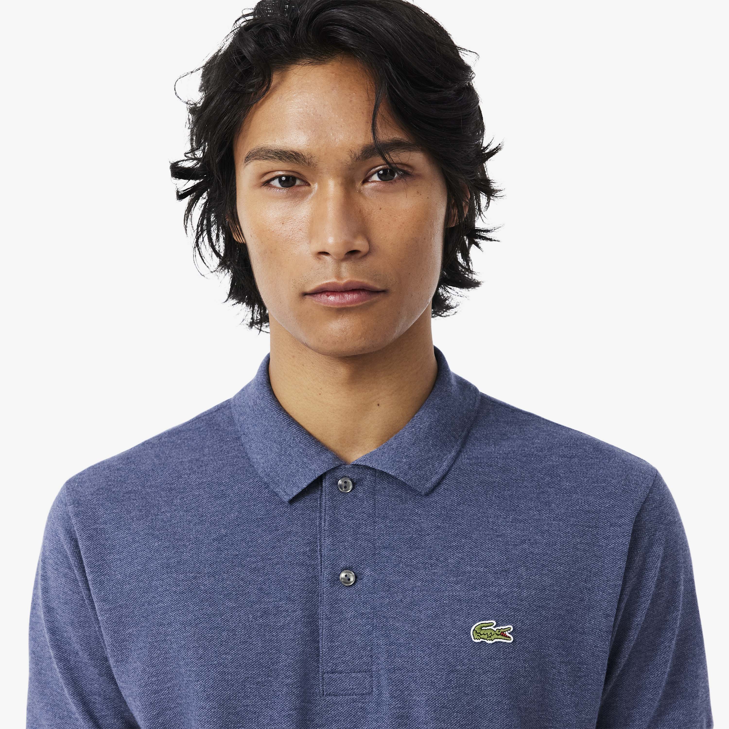 LACOSTE Classic Fit L.12.12 Marl Polo Shirt