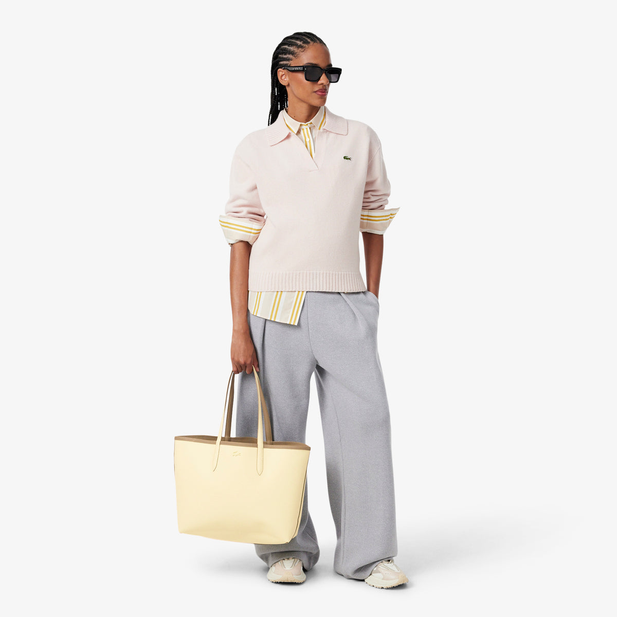 LACOSTE Anna Reversible Tote & Pouch Women