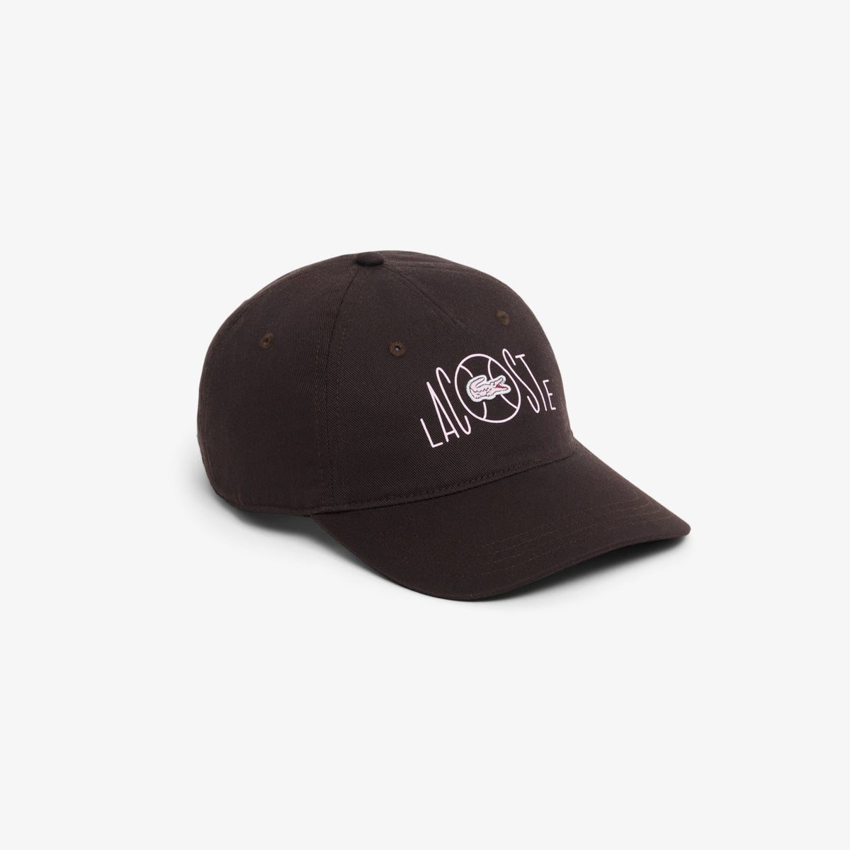 LACOSTE Printed Cotton Twill Unisex Cap
