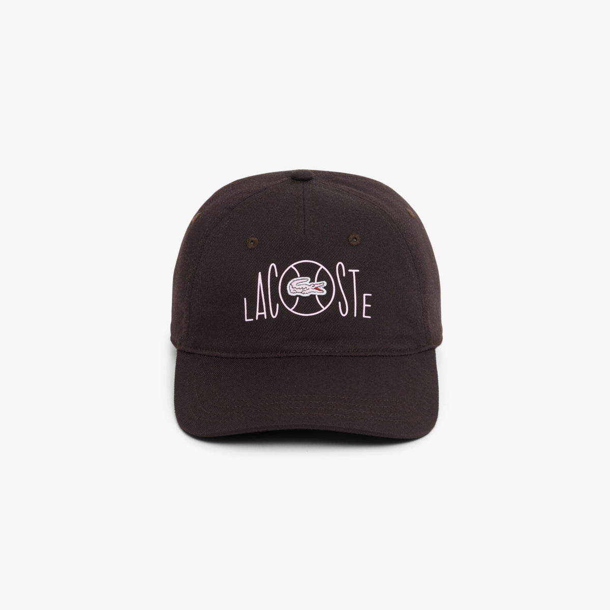 LACOSTE Printed Cotton Twill Unisex Cap