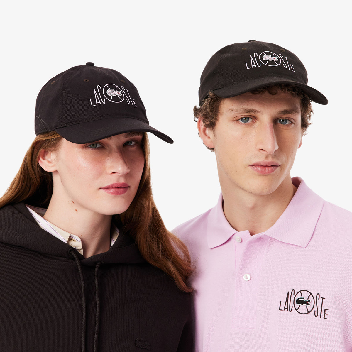 LACOSTE Printed Cotton Twill Unisex Cap