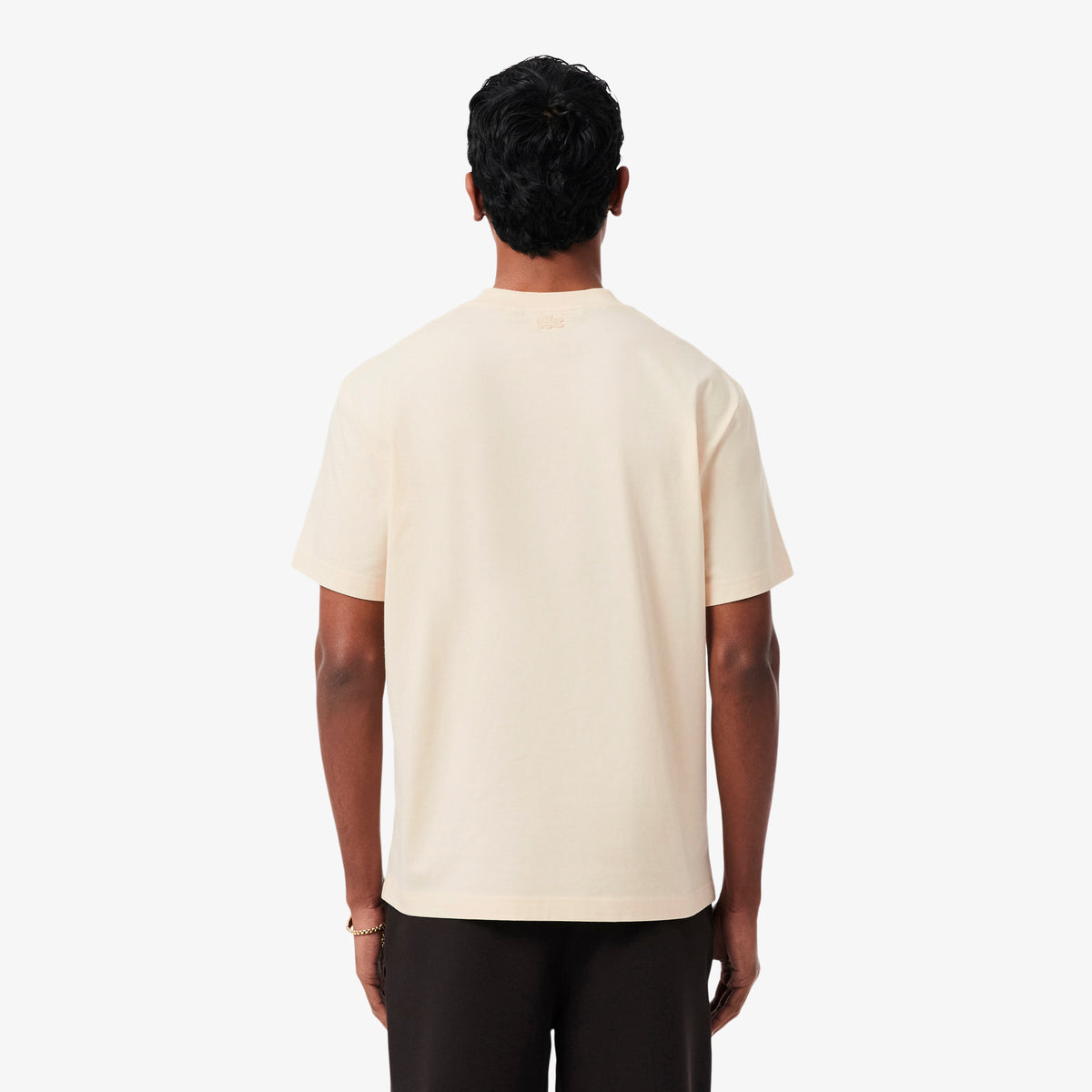 LACOSTE Printed Cotton T-shirt Men