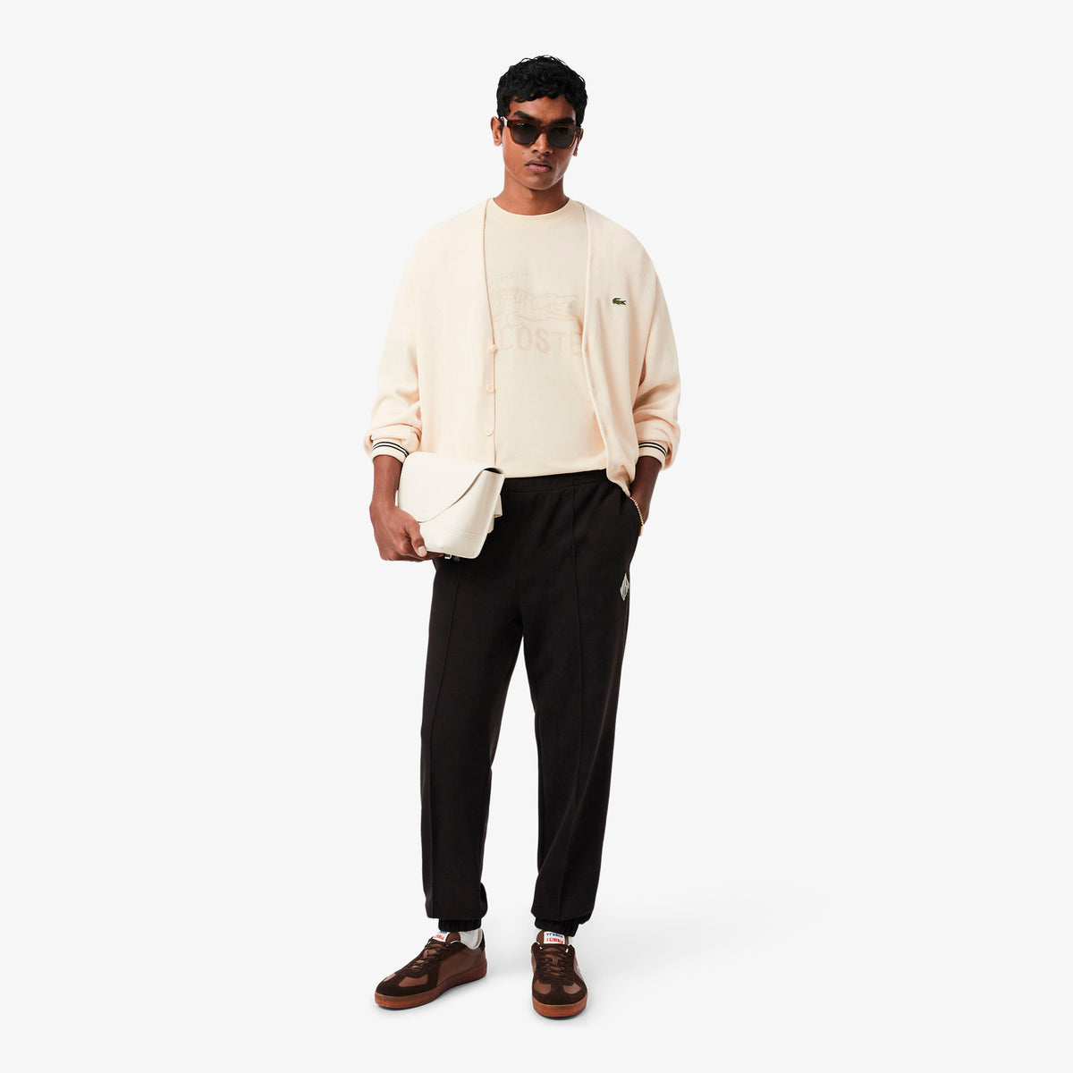 LACOSTE Printed Cotton T-shirt Men