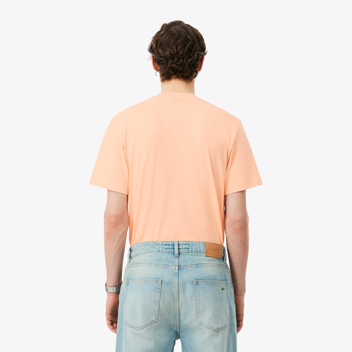 LACOSTE Printed Cotton T-shirt Men