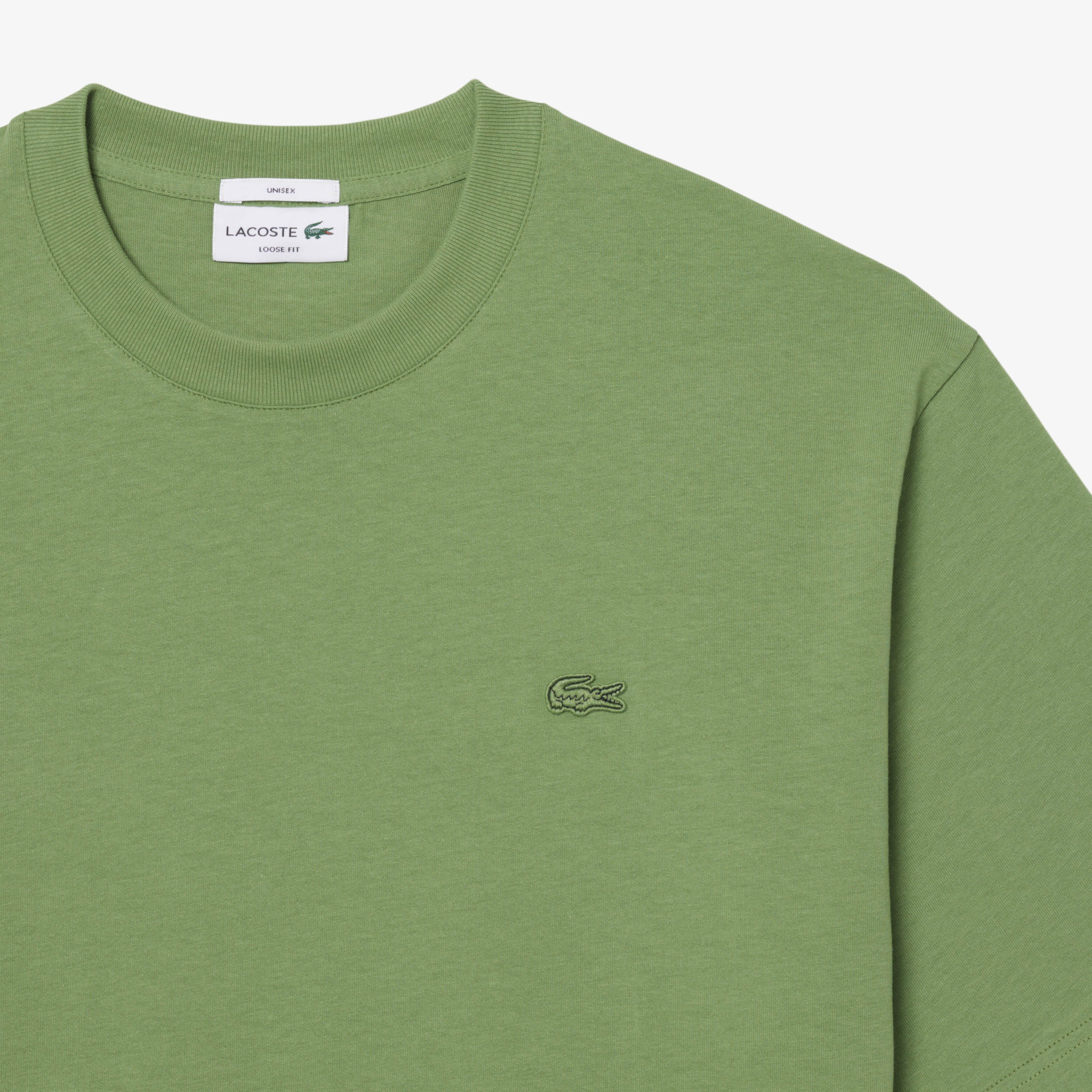 LACOSTE Loose Fit Heavy Jersey T-shirt Unisex