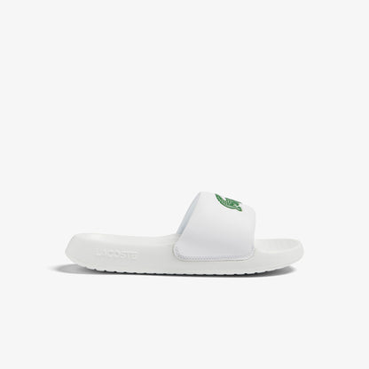 Lacoste Men's Croco 1.0 Synthetic Slides